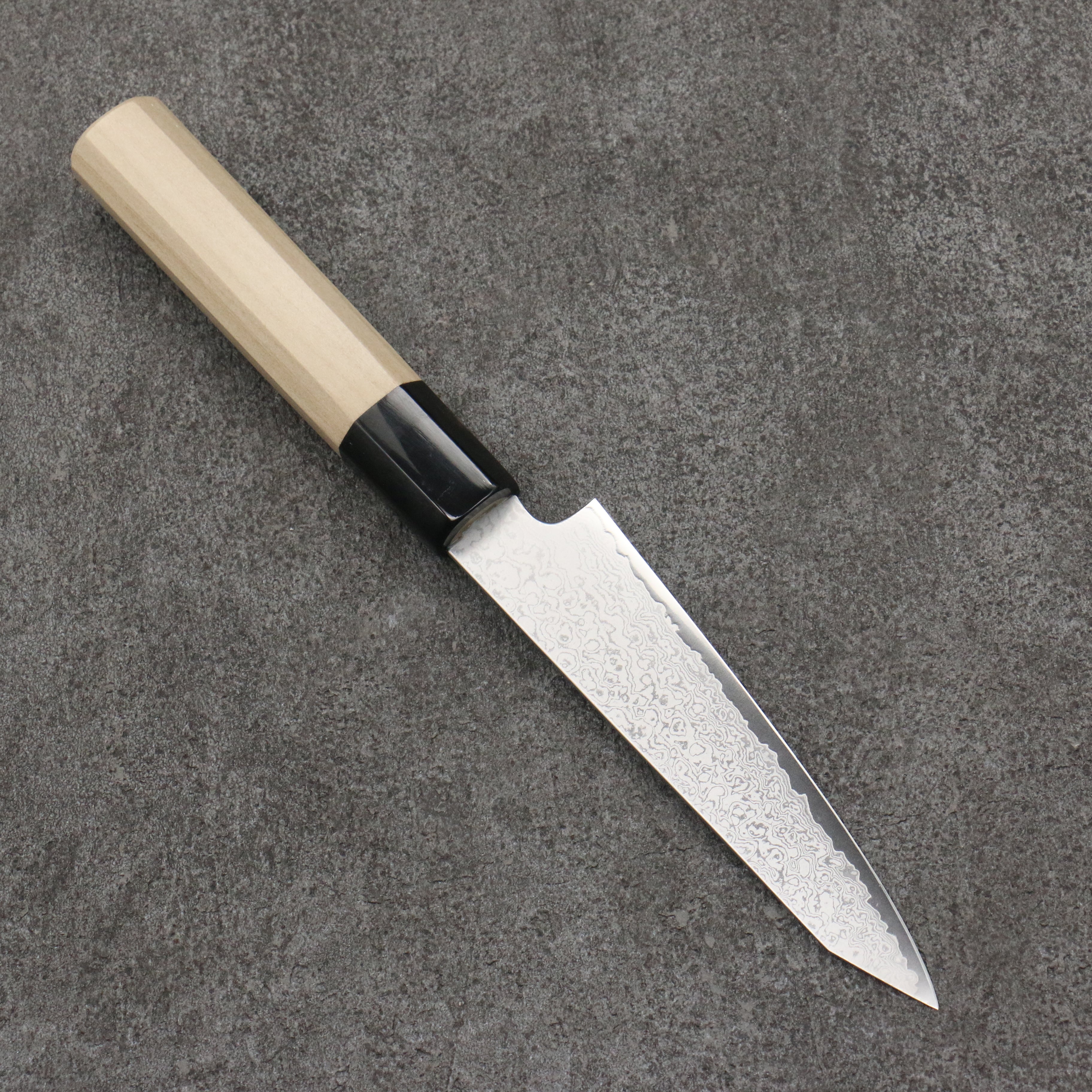Seisuke VG10 Damascus Kiritsuke Petty-Utility 120mm Magnolia Handle - Seisuke Knife