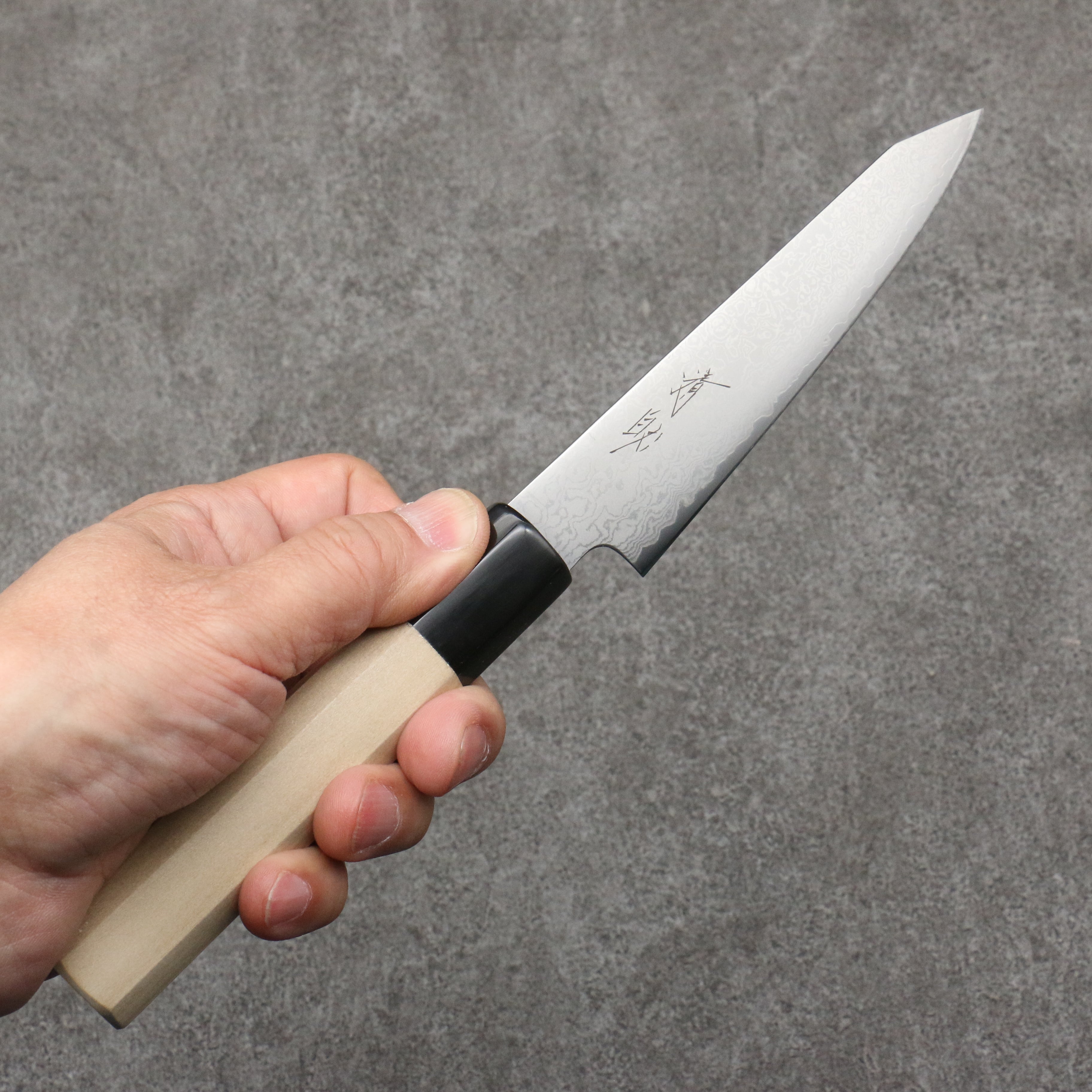 Seisuke VG10 Damascus Kiritsuke Petty-Utility 120mm Magnolia Handle - Seisuke Knife