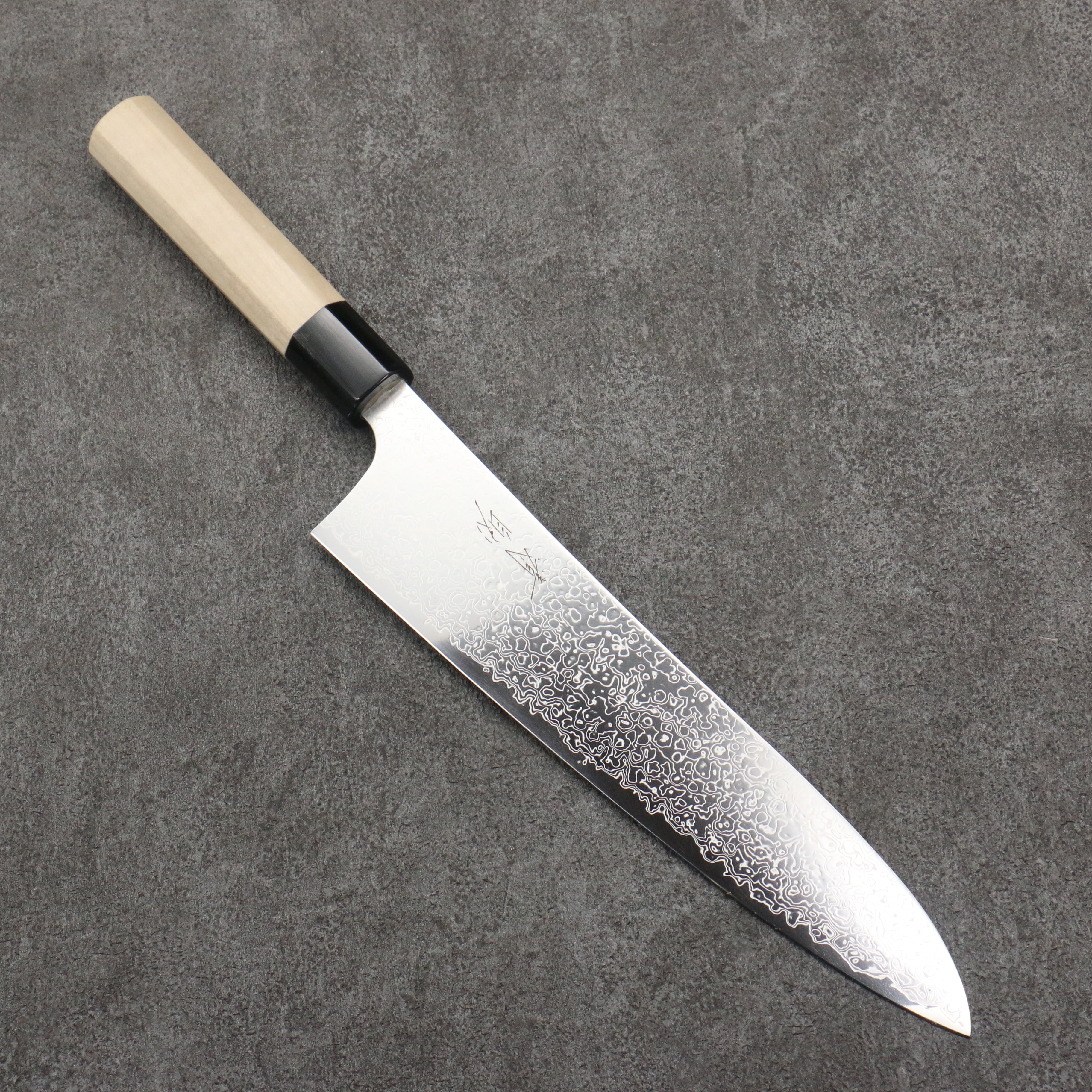 Seisuke SG2 Damascus Gyuto 240mm Magnolia Handle - Seisuke Knife