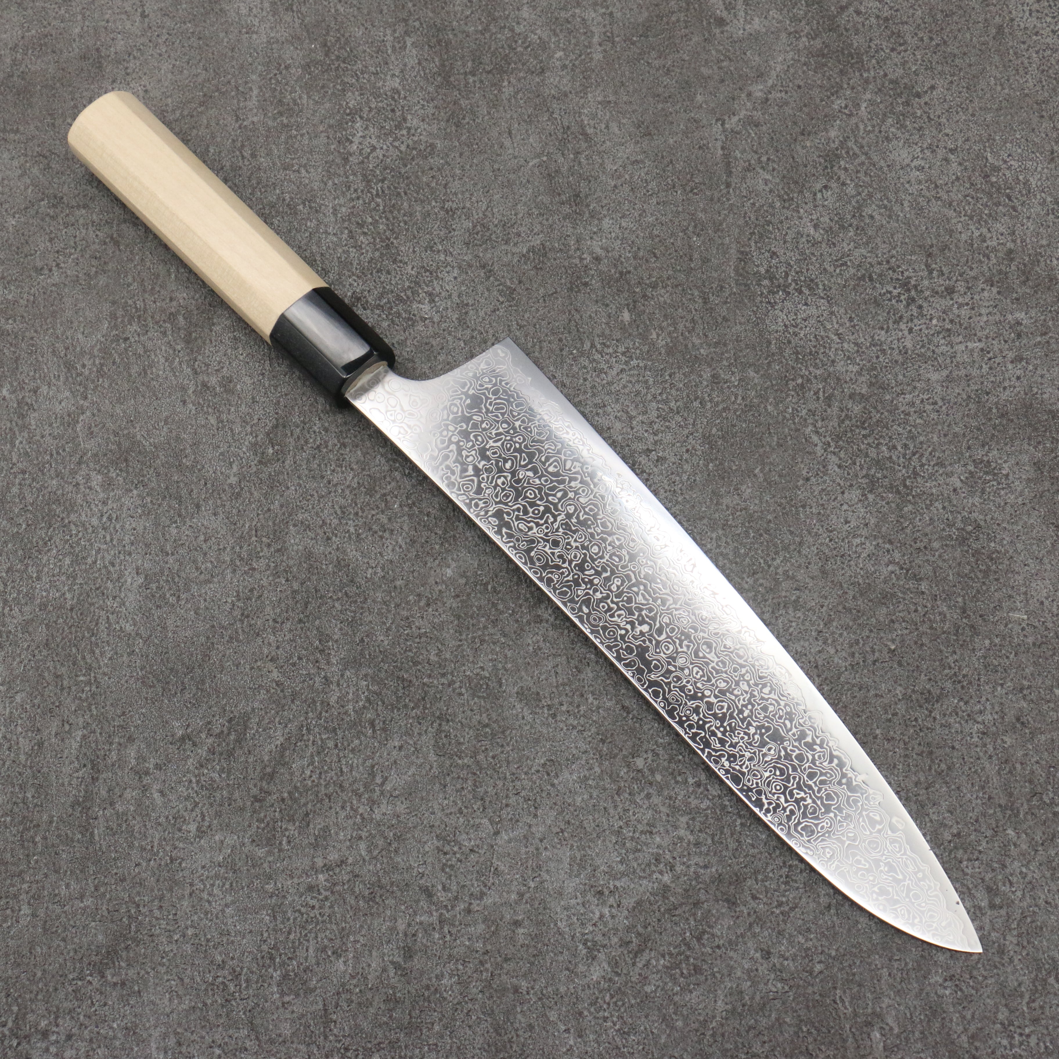 Seisuke SG2 Damascus Gyuto 240mm Magnolia Handle - Seisuke Knife