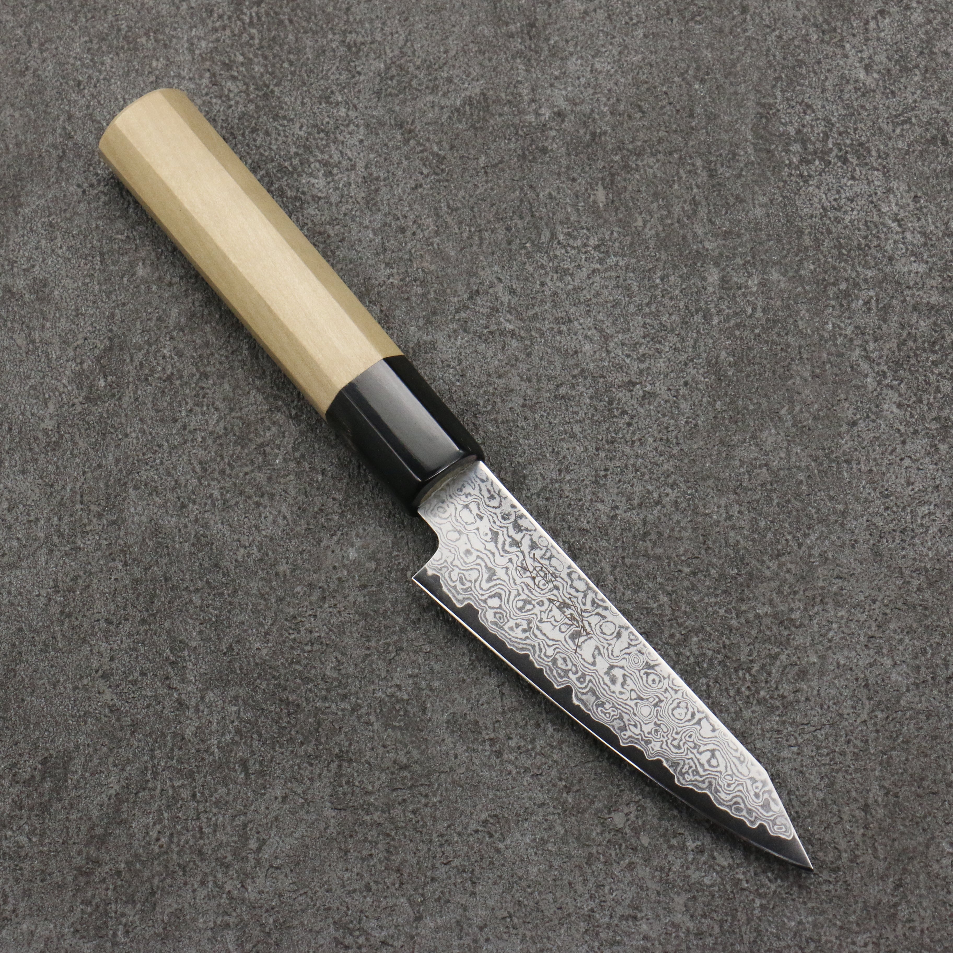 Seisuke VG10 Damascus Kiritsuke Petty-Utility 105mm Magnolia Handle - Seisuke Knife