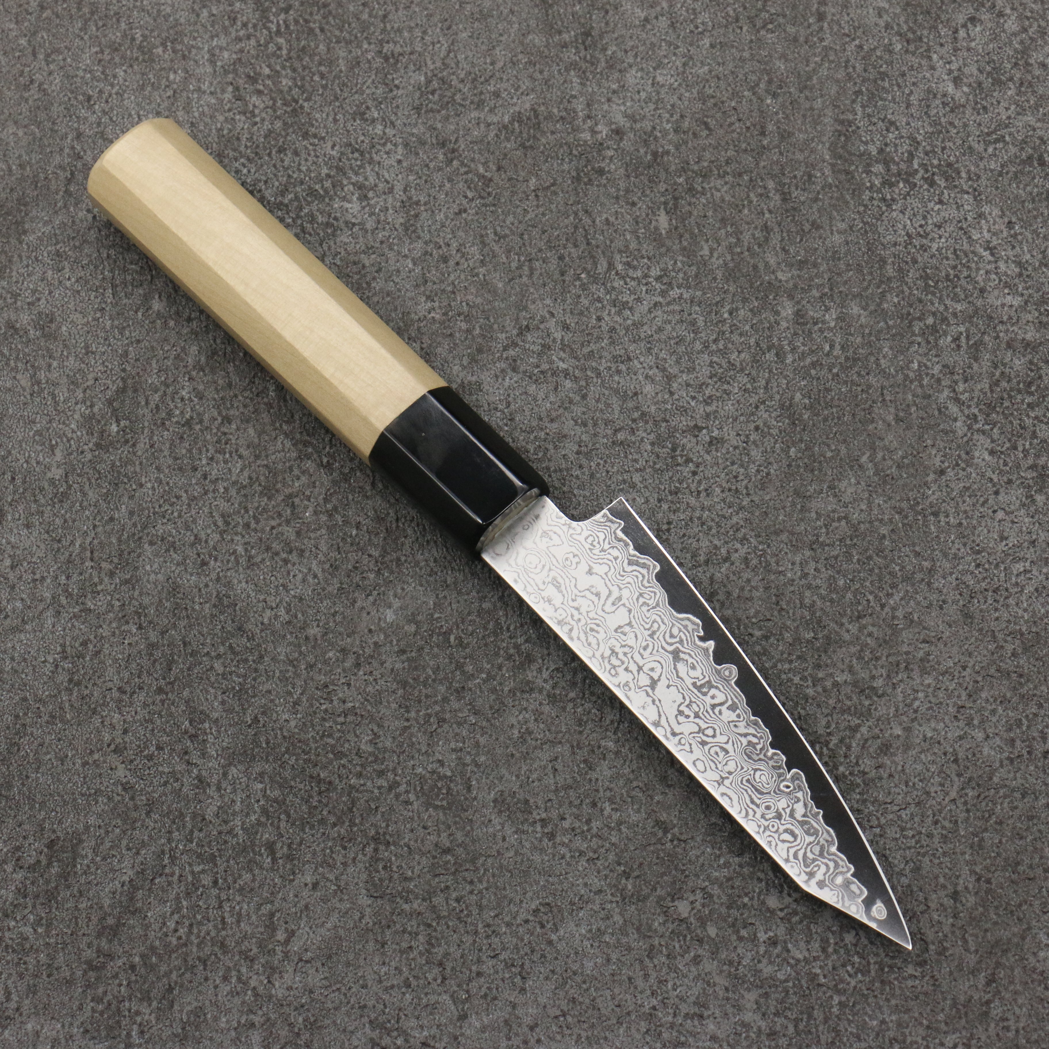 Seisuke VG10 Damascus Kiritsuke Petty-Utility 105mm Magnolia Handle - Seisuke Knife