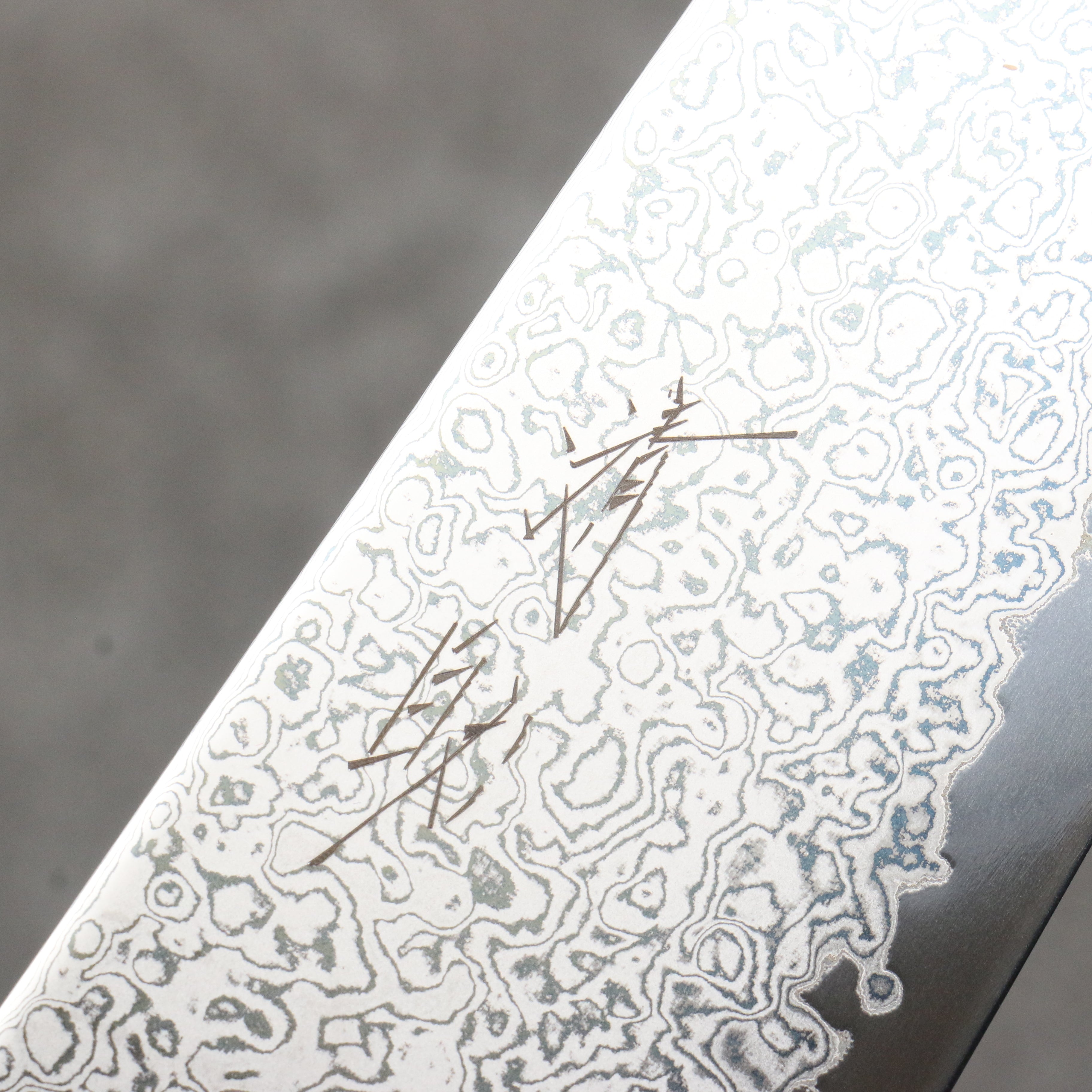 Seisuke VG10 Damascus Kiritsuke Gyuto 210mm White Micarta Handle - Seisuke Knife