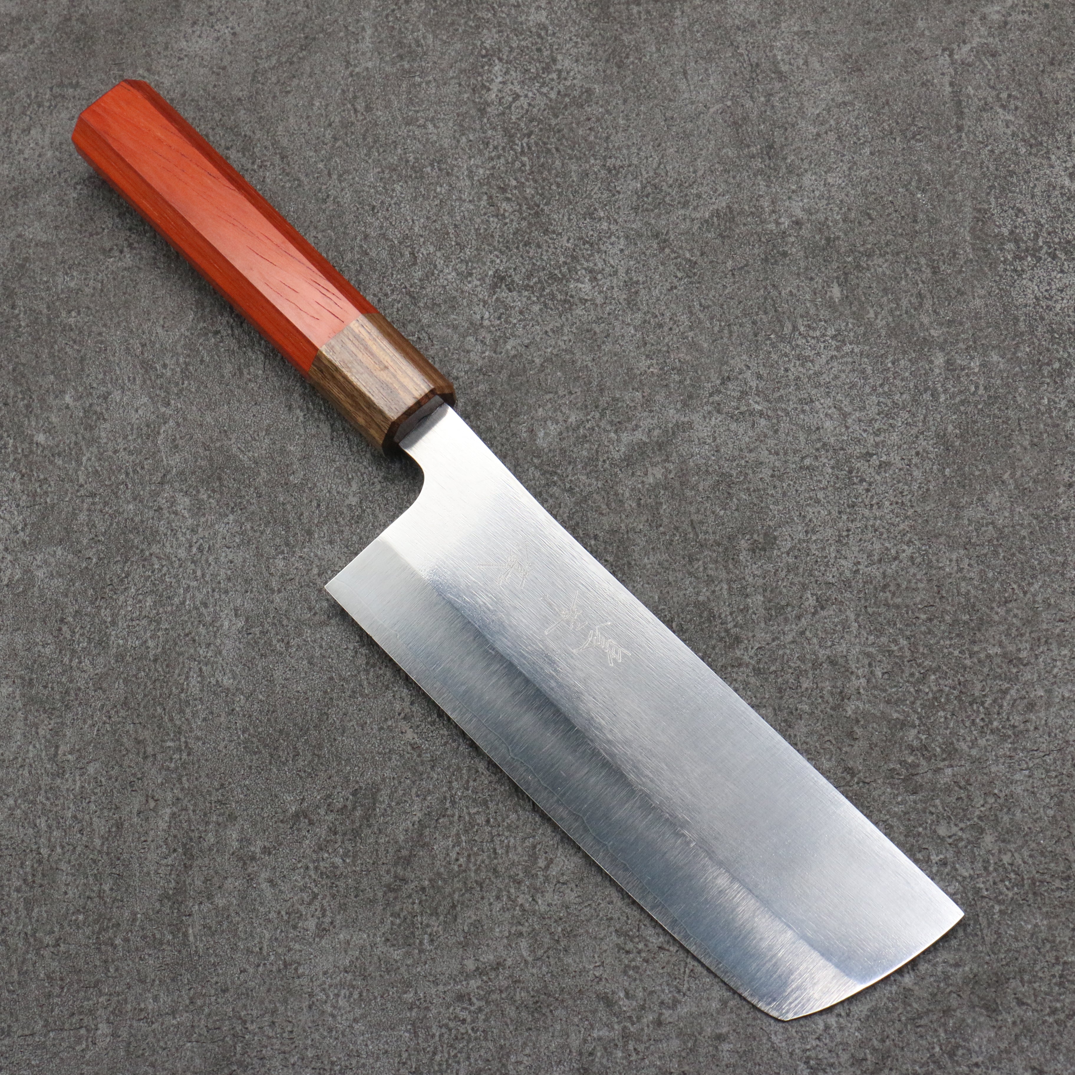 Yu Kurosaki New Gekko Hiou VG-XEOS Nakiri 165mm Padoauk Handle - Seisuke Knife