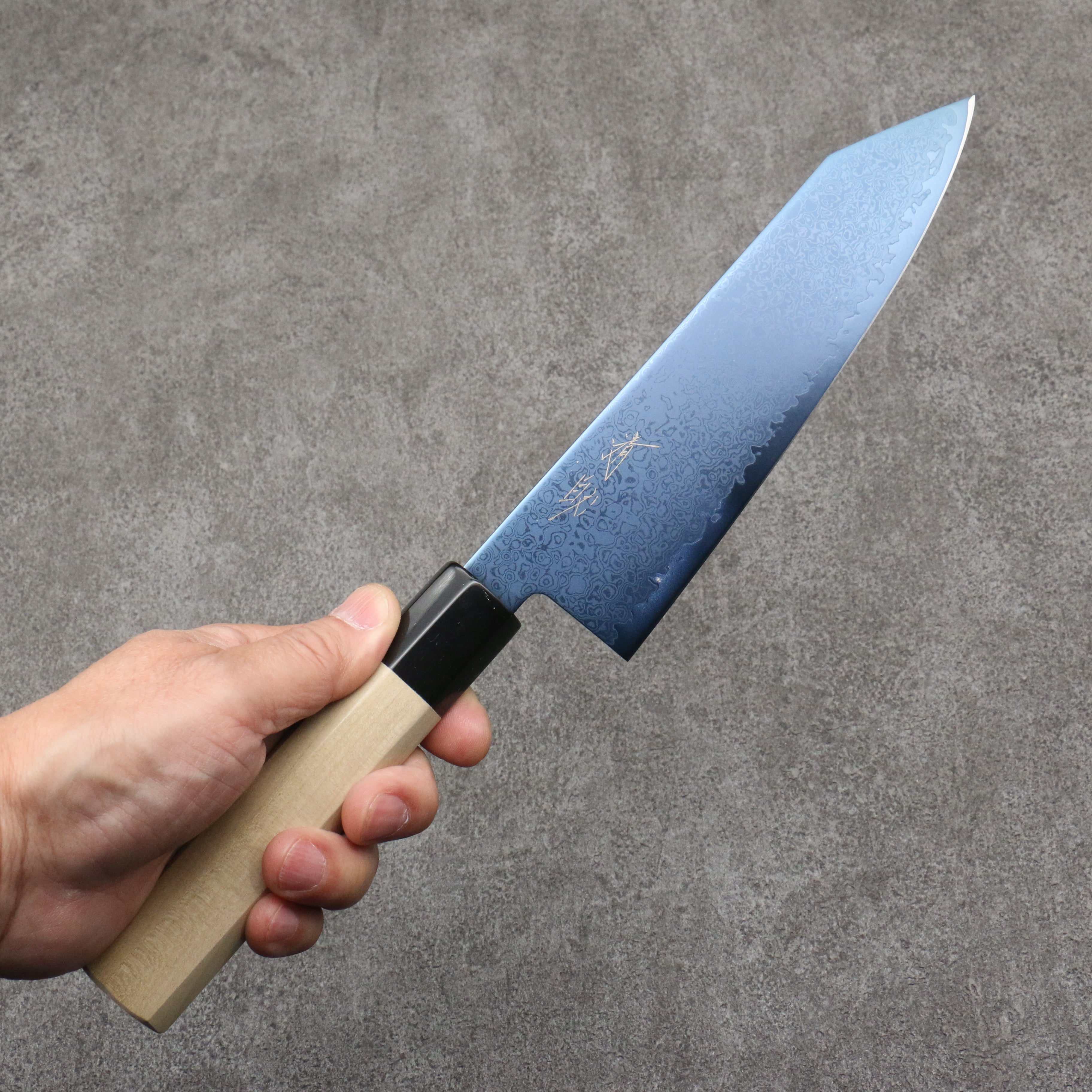 Seisuke VG10 Ion plating Damascus Kiritsuke Santoku 180mm Magnolia Handle - Seisuke Knife