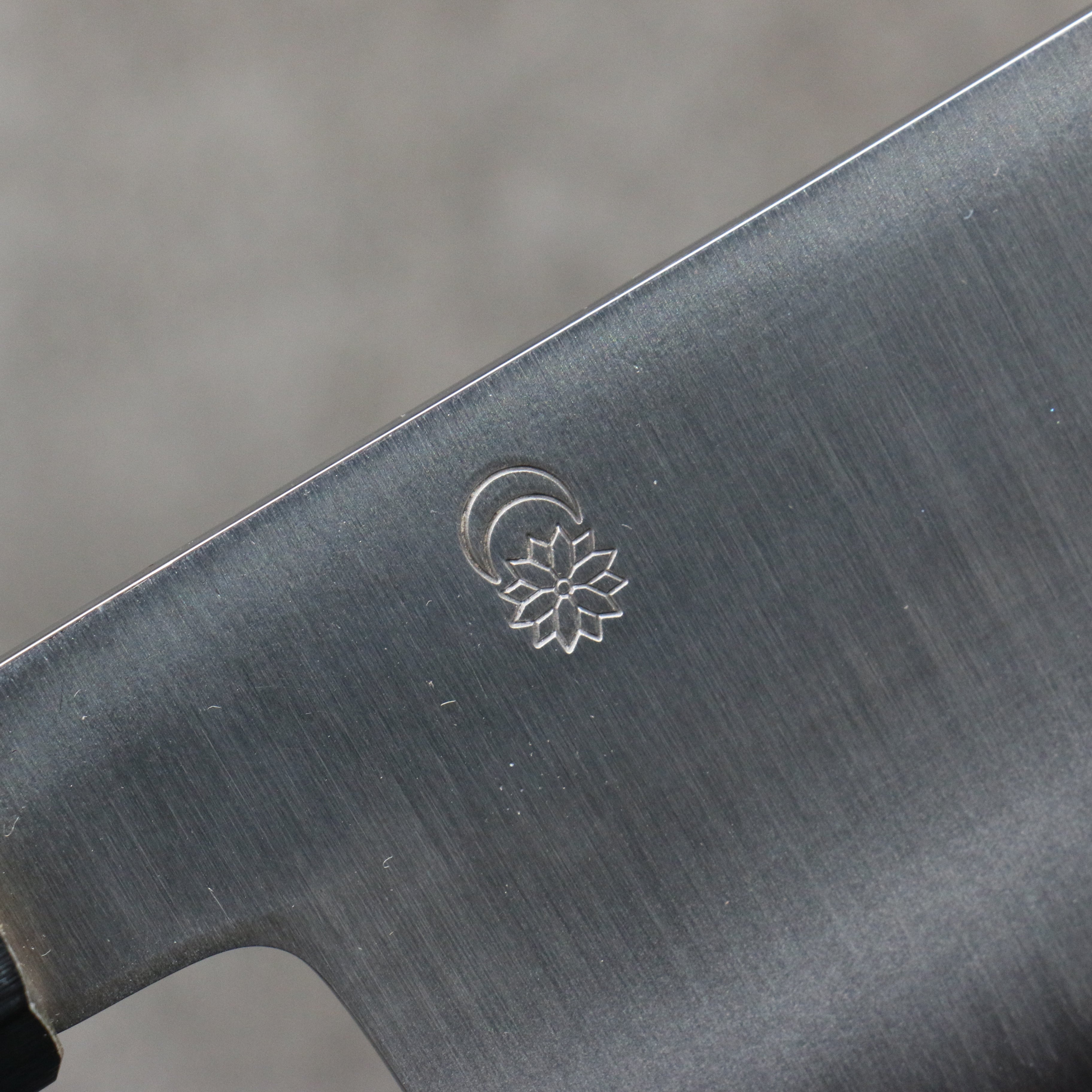 Kikuzuki Silver Steel No.3 Bokashi Nakiri 180mm Magnolia Handle - Seisuke Knife