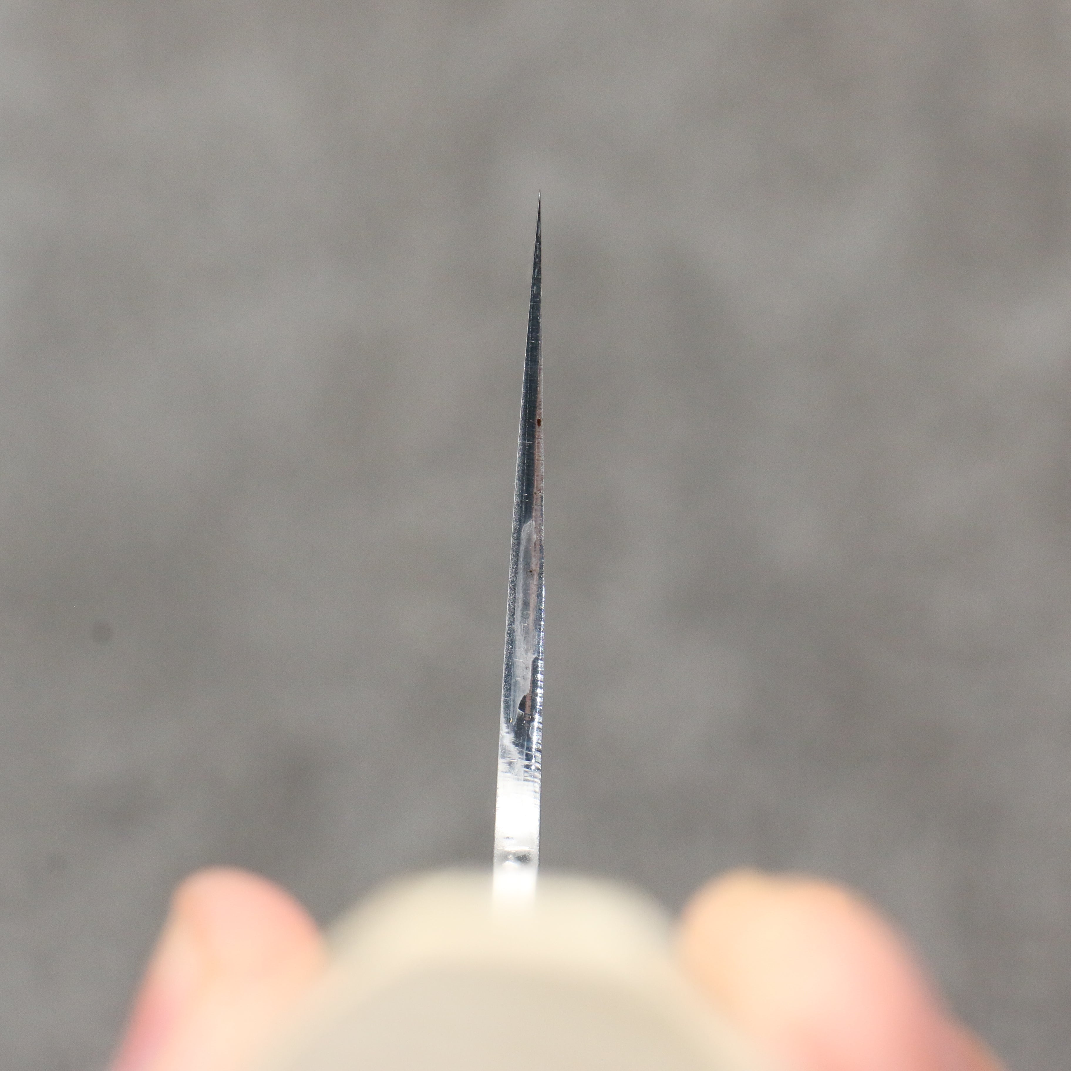 Kikuzuki Silver Steel No.3 Bokashi Nakiri 180mm Magnolia Handle - Seisuke Knife