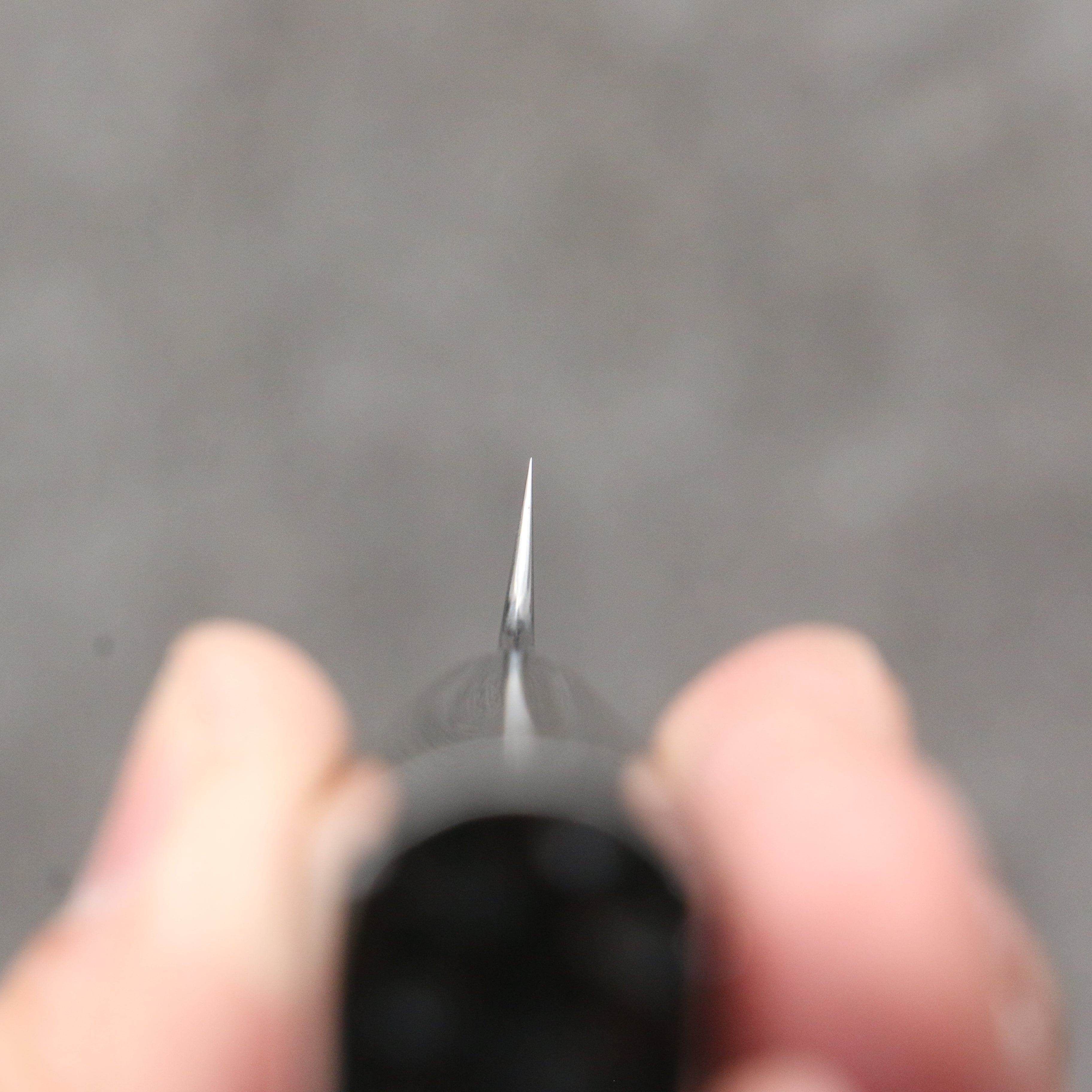 Ryusen Tanganryu VG10 67 Layer Damascus Petty-Utility 105mm Black Micarta Handle - Seisuke Knife