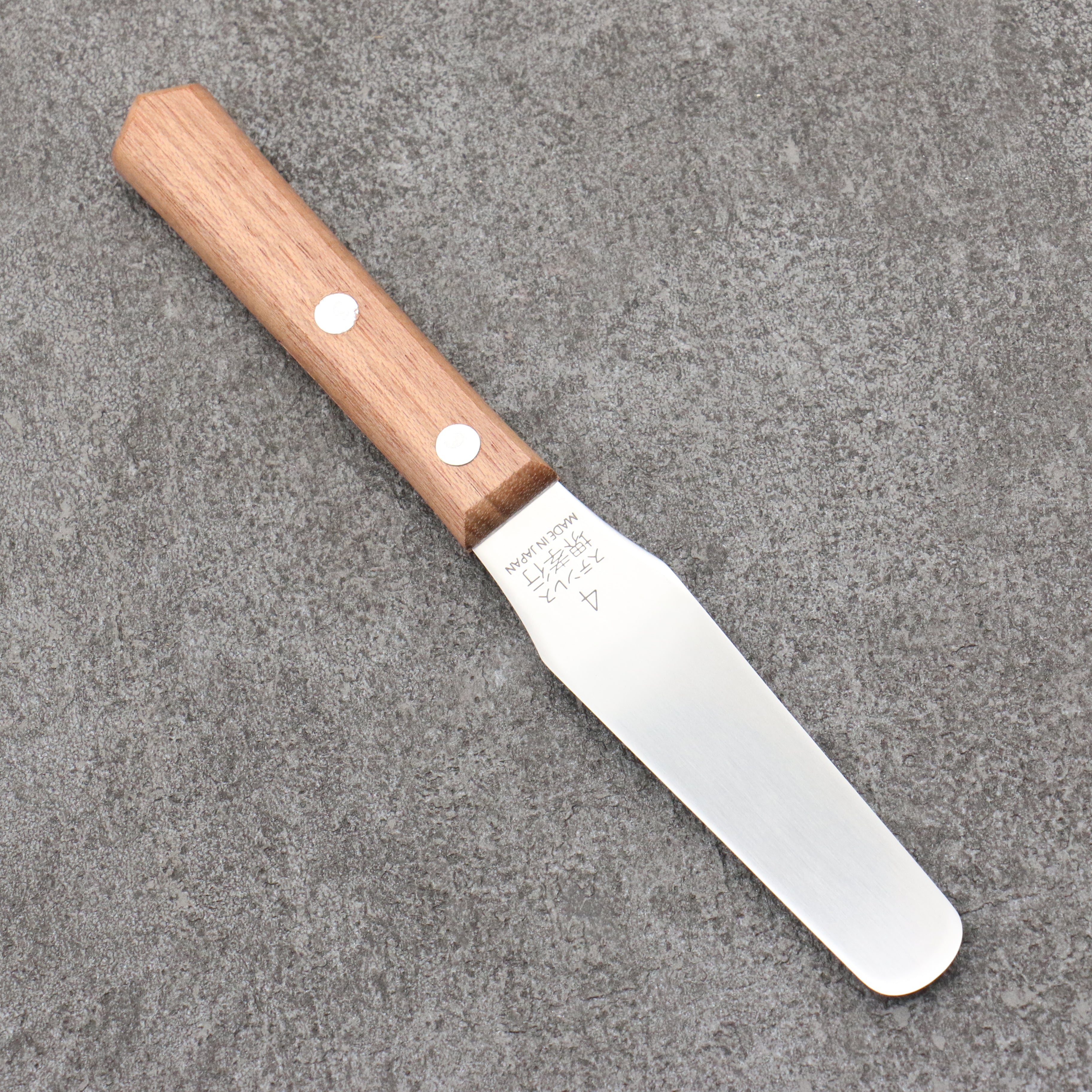 Sakai Takayuki Spatula Stainless Steel No. 4 100mm - Seisuke Knife
