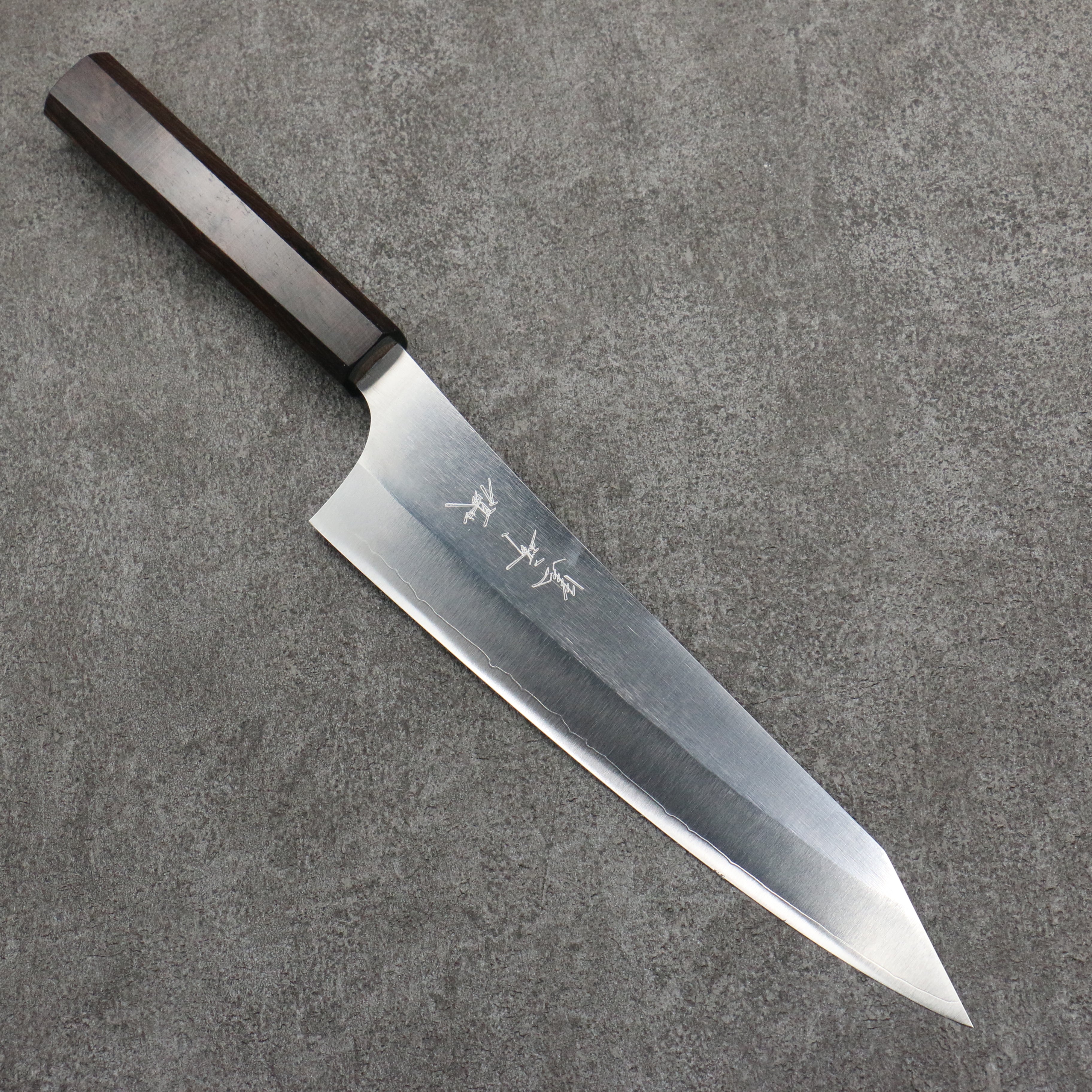 Yu Kurosaki New Gekko Hiou VG-XEOS Gyuto 210mm Ebony Wood Handle - Seisuke Knife