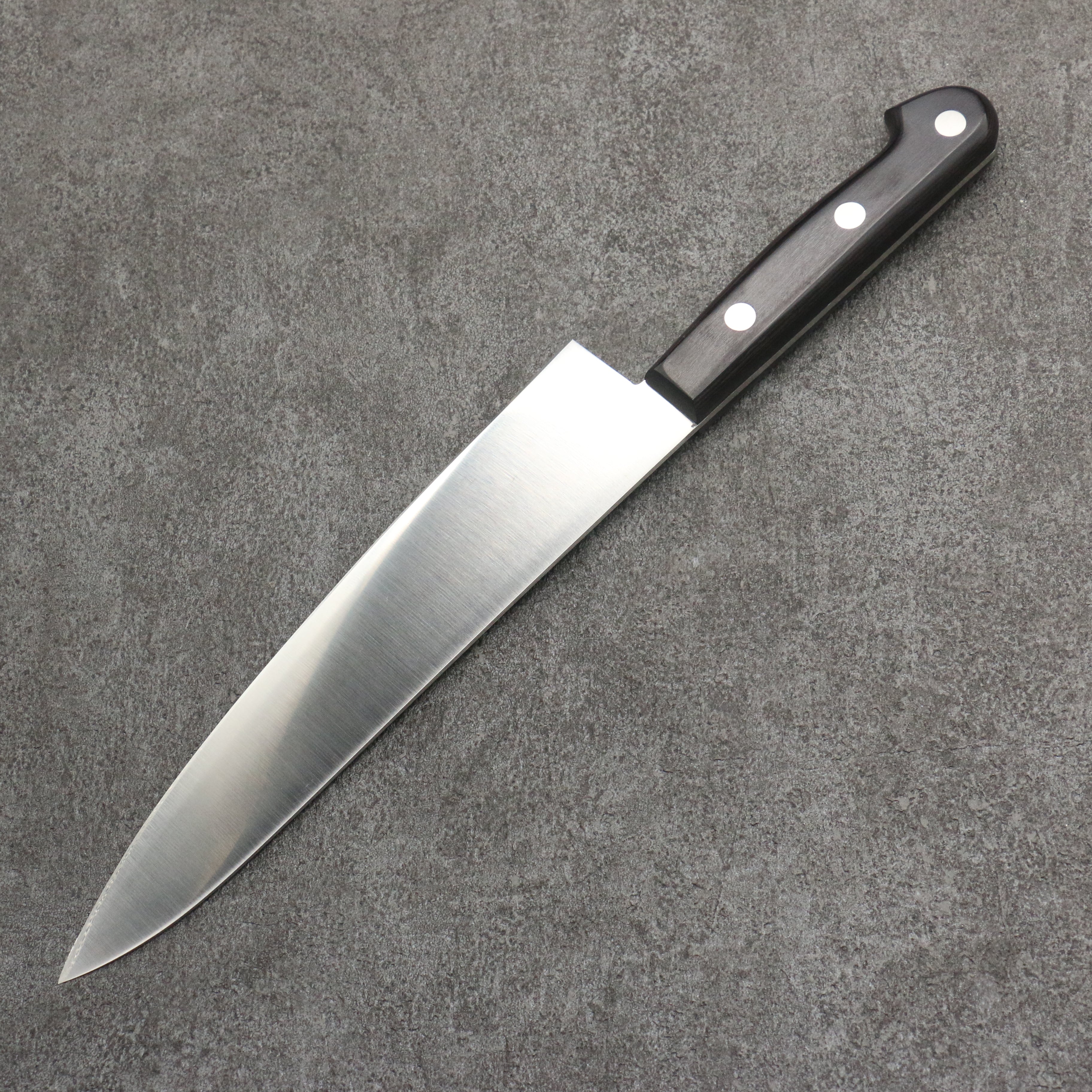 Sakai Takayuki Grand Chef Swedish Steel-stn Gyuto 210mm Black Pakka wood Handle - Seisuke Knife