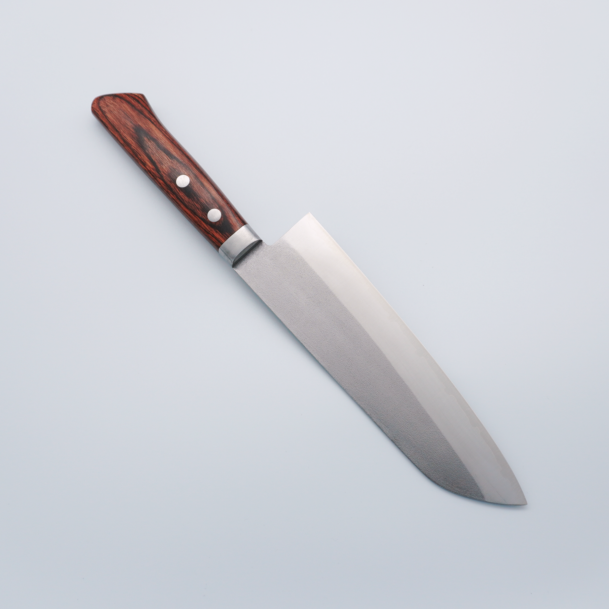 Kunihira VG1 Nashiji Santoku 170mm Mahogany Handle - Seisuke Knife