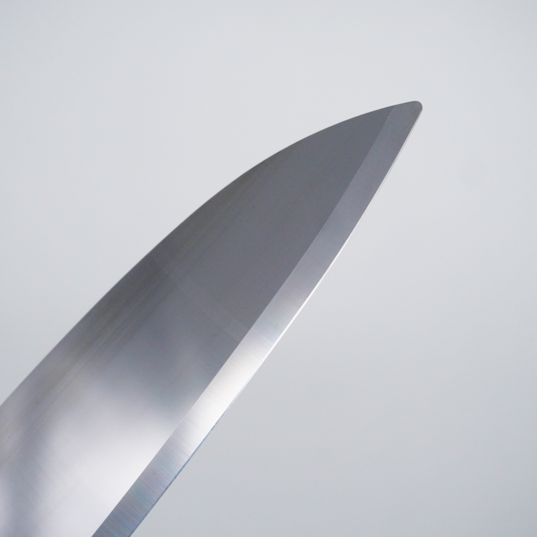 KISEKI Proprietary Ultra-Hard Alloy Santoku Knife 180mm with Japanese Oak Handle - Seisuke Knife
