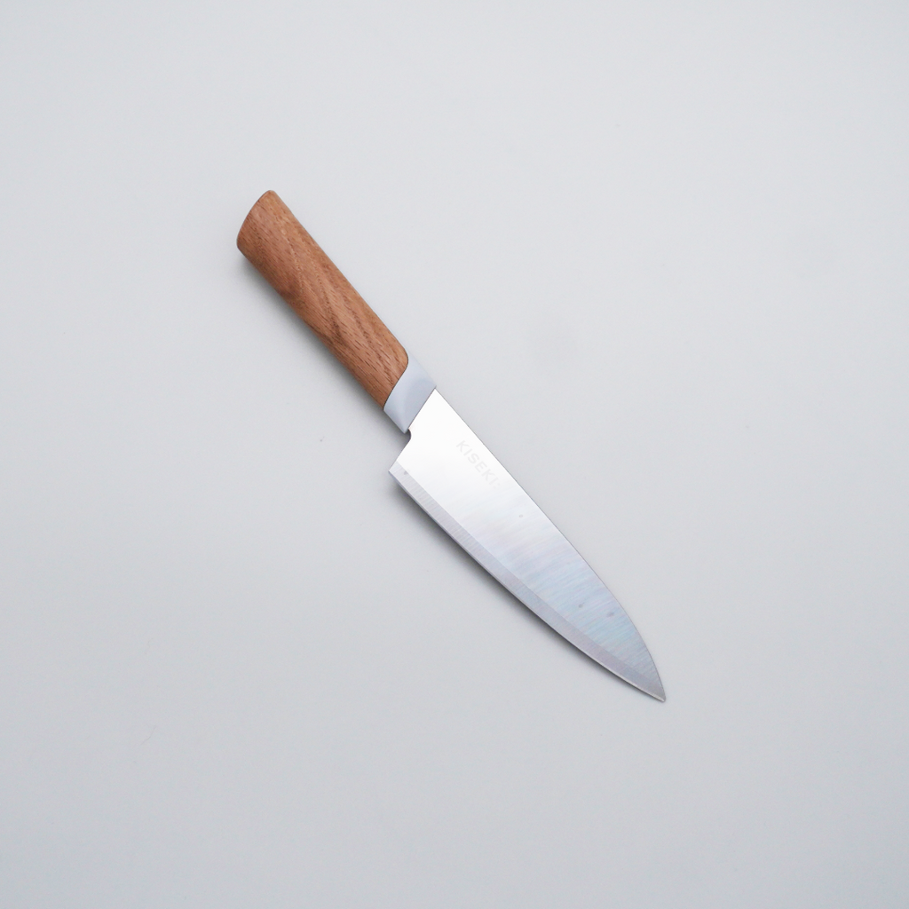 KISEKI Proprietary Ultra-Hard Alloy Petty Knife 135mm Japanese Oak Han