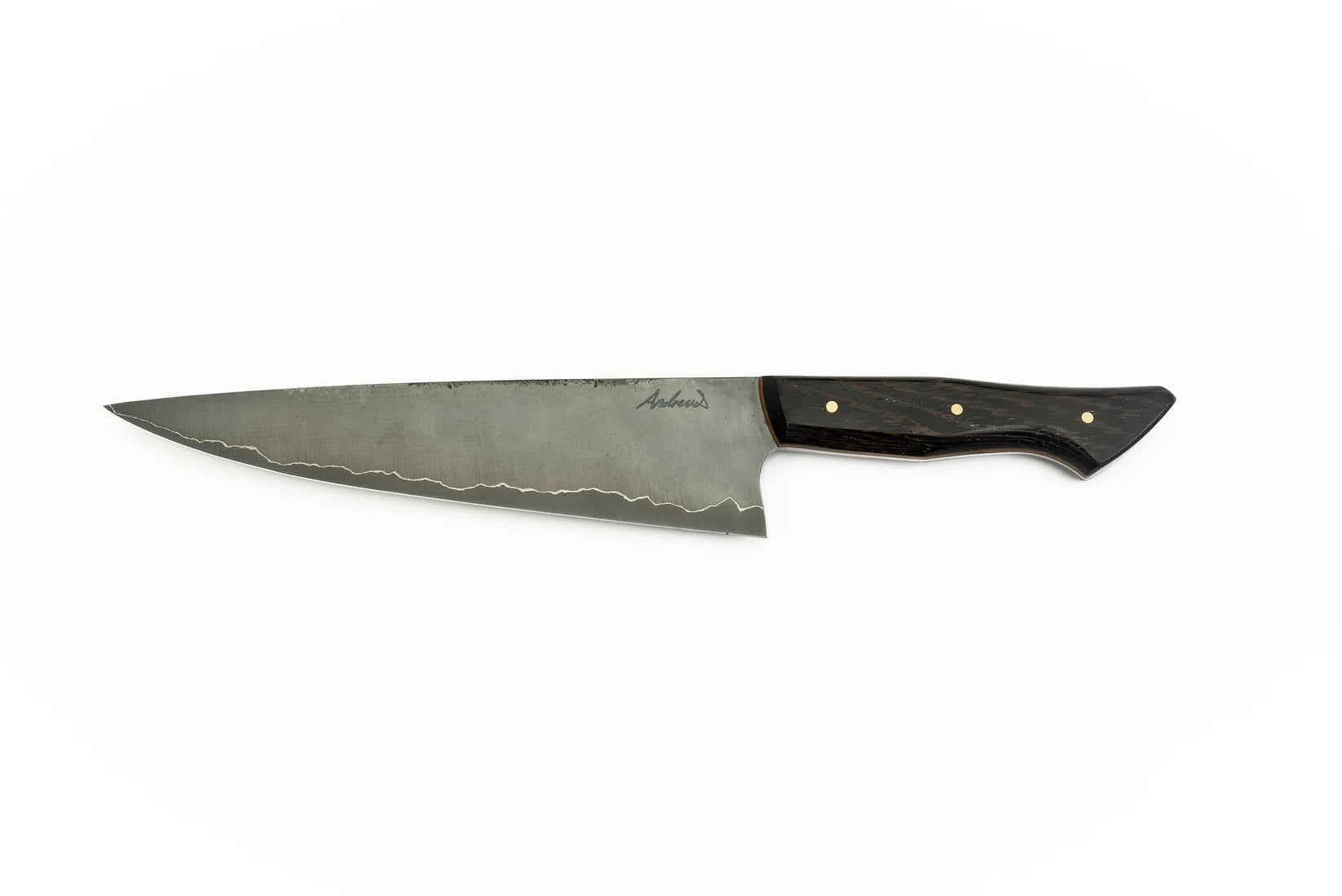 Acre Andrews Carbon Steel Chef 210 mm Wenge Handle - Seisuke Knife