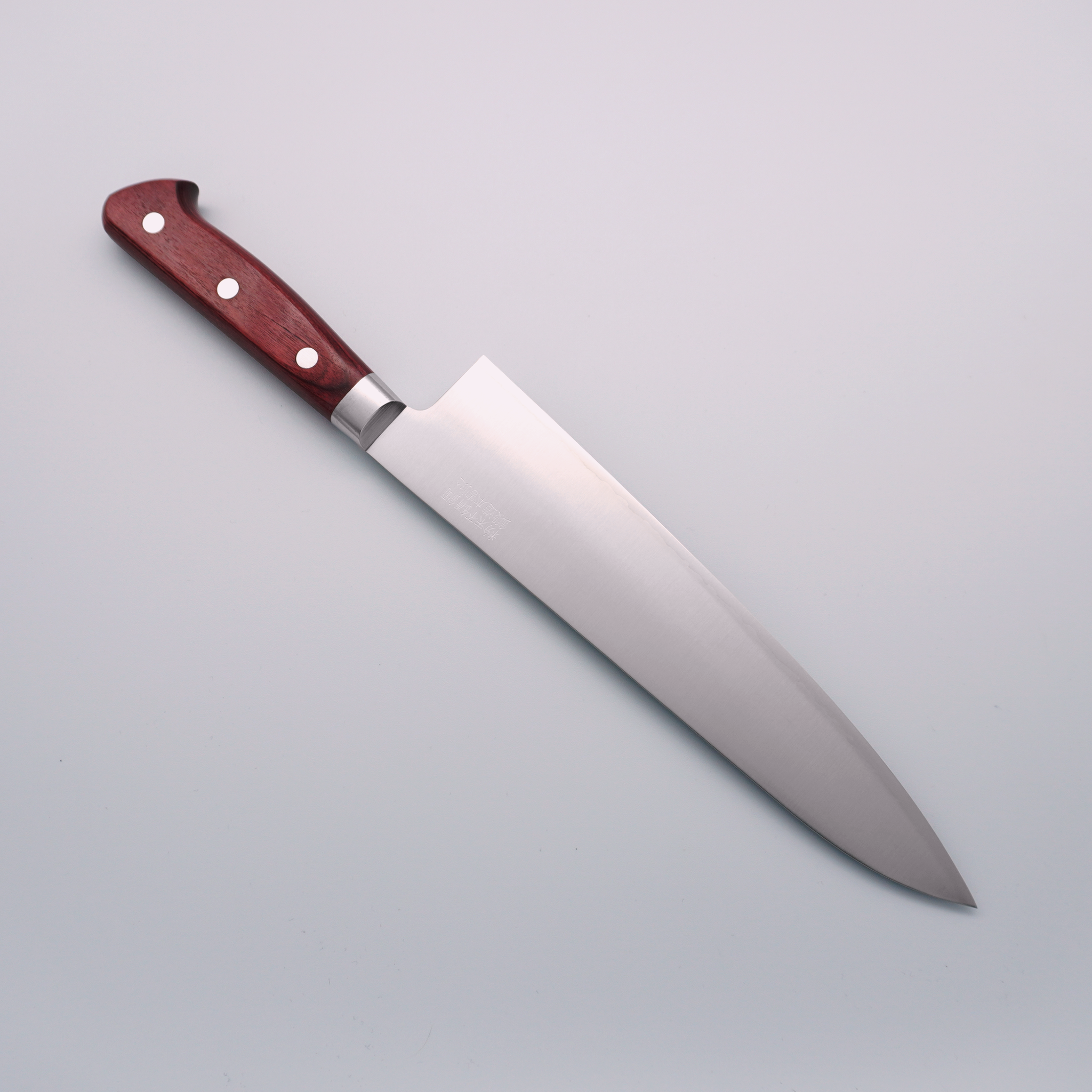 Takamura Knives SG2 Gyuto 210mm with Red Pakkawood Handle - Seisuke Knife
