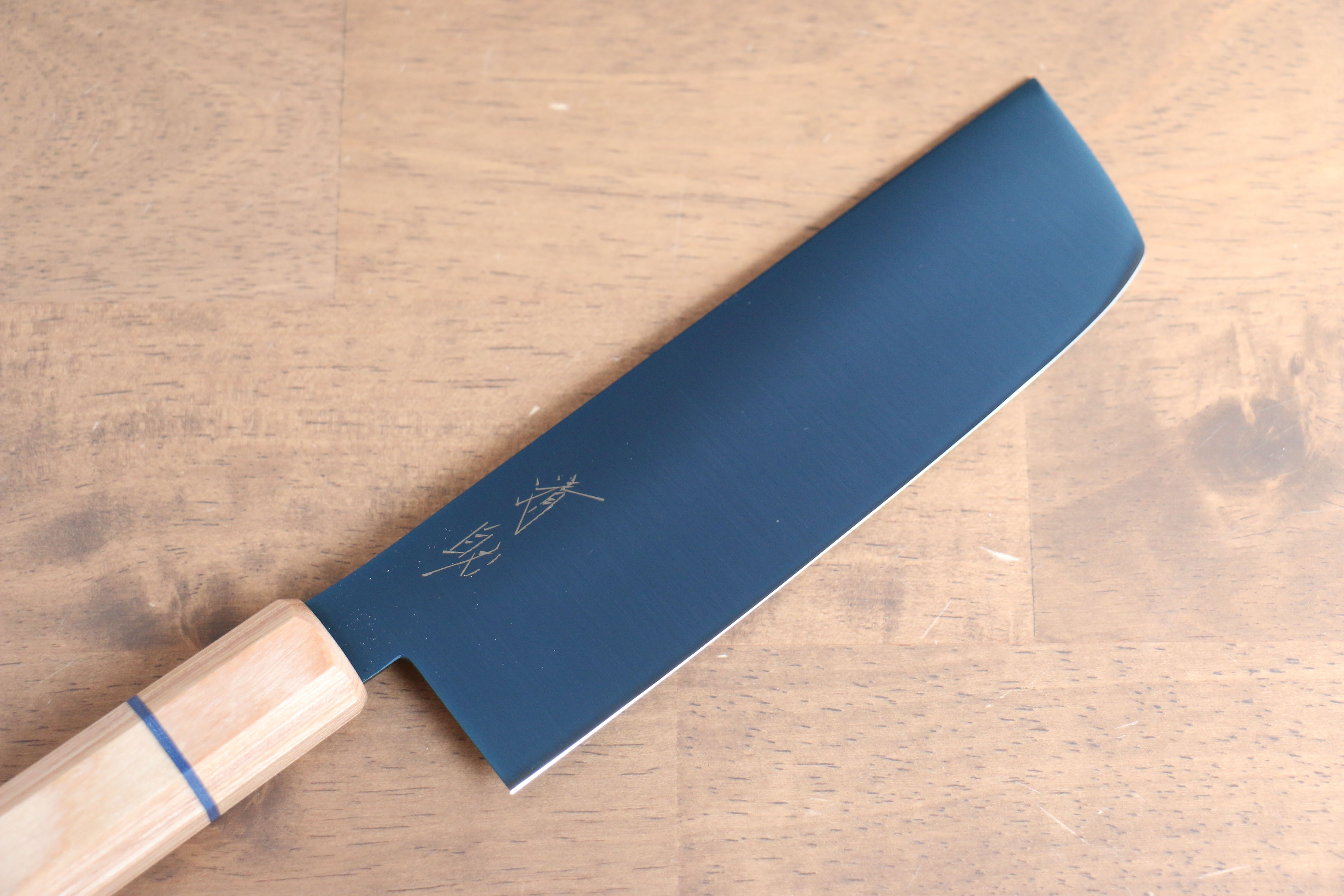 Seisuke SK-85 Ion plating Nakiri 160mm White wood Handle - Seisuke Knife