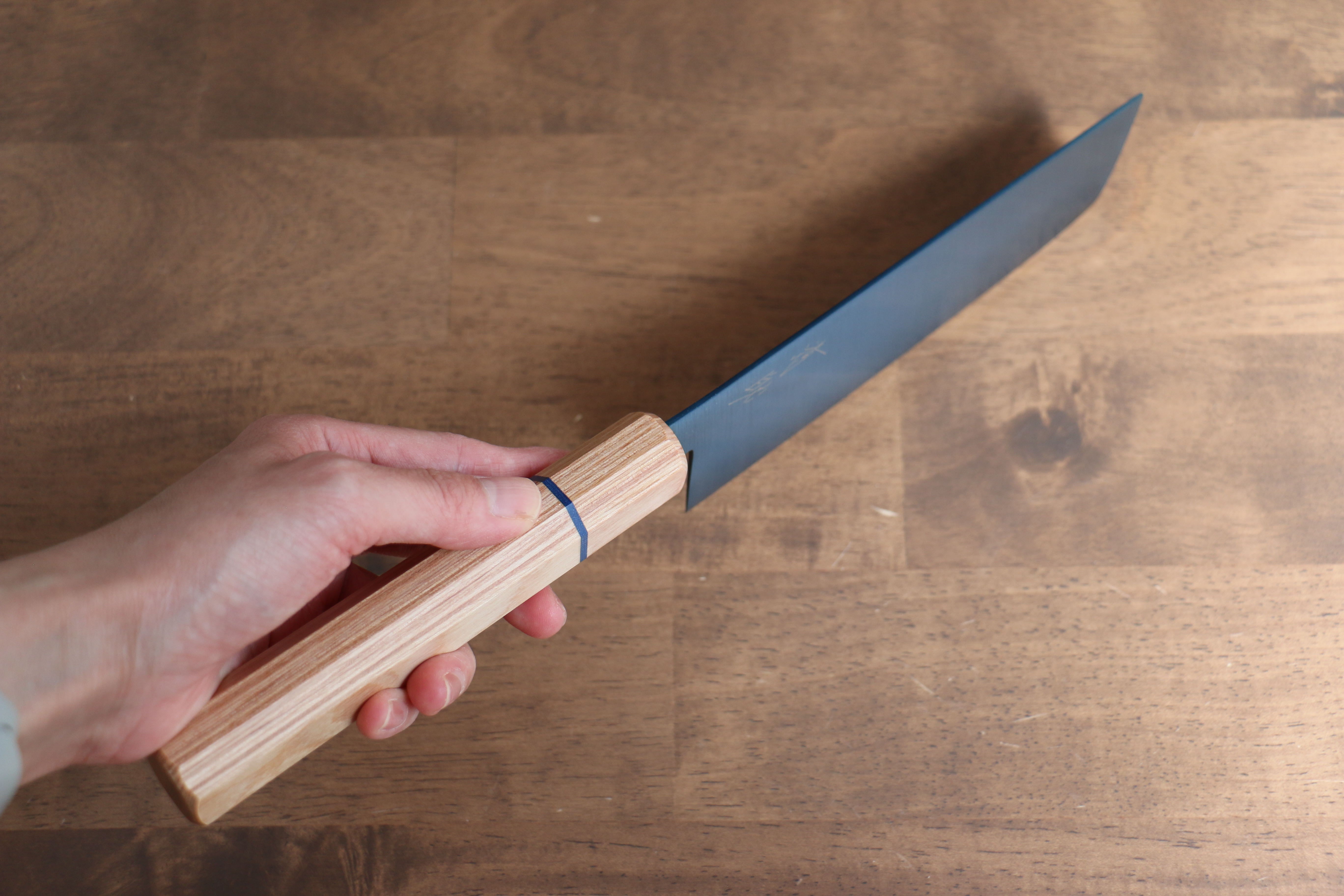 Seisuke SK-85 Ion plating Nakiri 160mm White wood Handle - Seisuke Knife