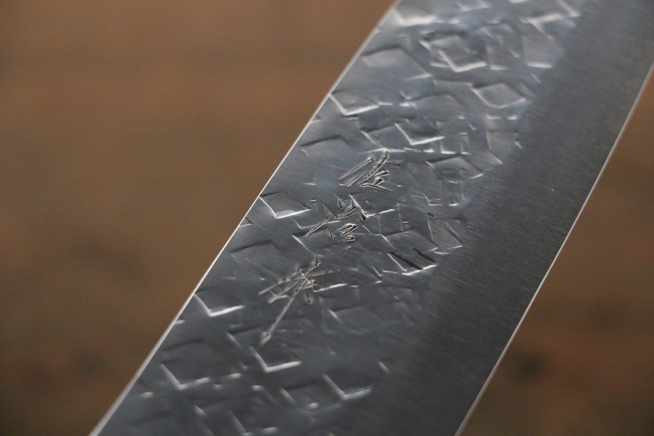Takeshi Saji SRS13 Hammered Gyuto 210mm Ironwood Handle - Seisuke Knife