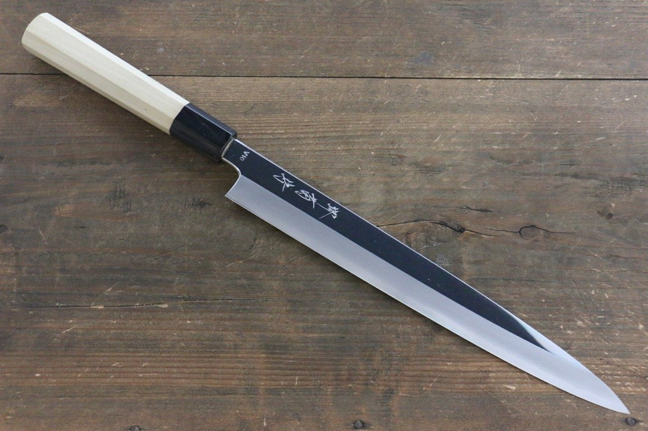 Kikumori VG10 Mirrored Finish Yanagiba Japanese Chef Knife 270mm - Seisuke Knife