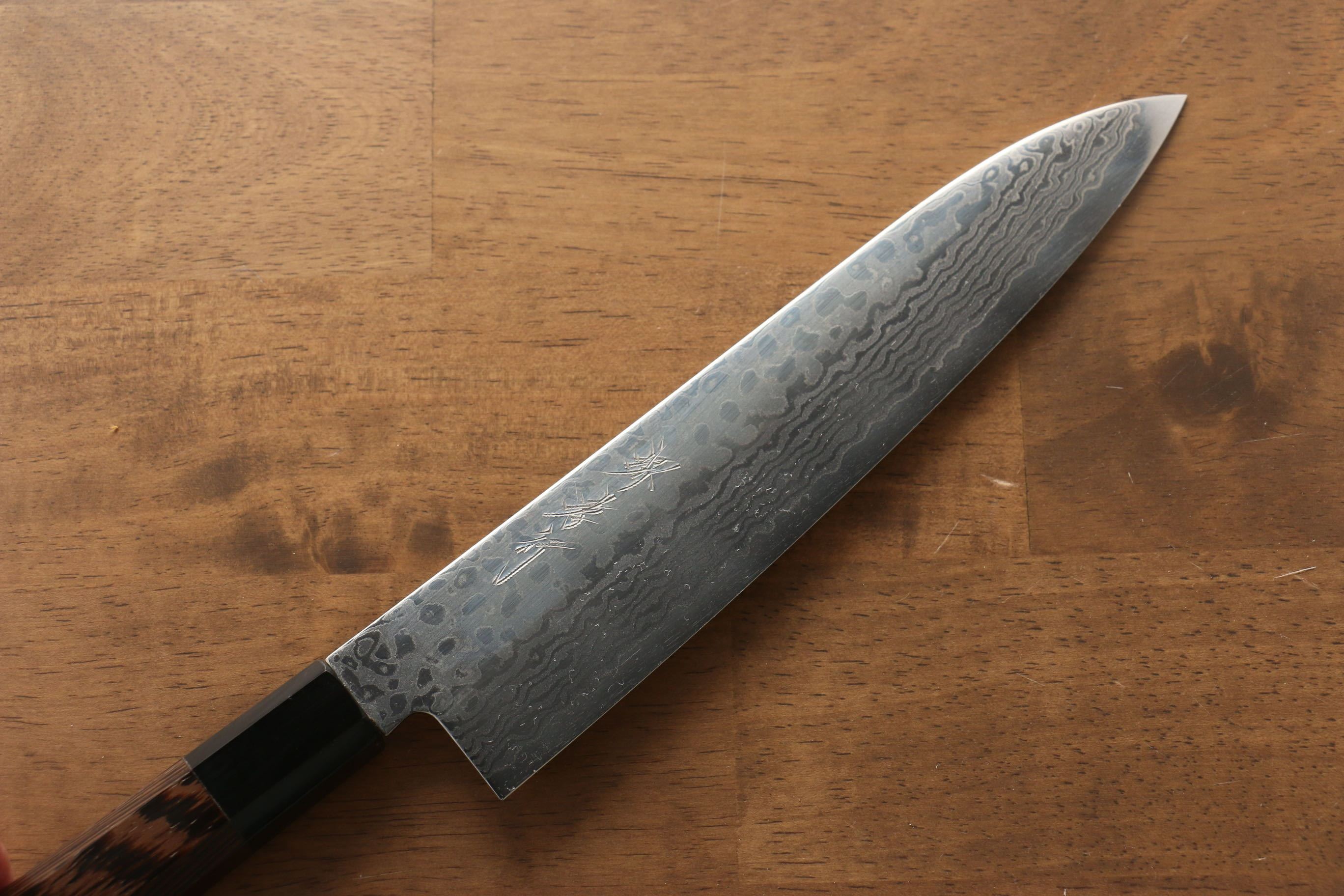 Sakai Takayuki Galaxy ZA-18 Damascus Gyuto 210mm with Wenge Handle - Seisuke Knife