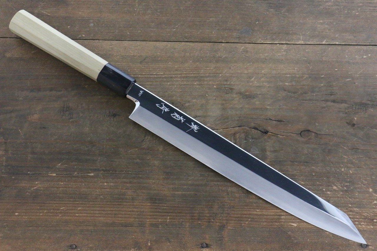 Kikumori VG10 Mirrored Finish Kiritsuke Yanagiba Japanese Chef Knife 270mm - Seisuke Knife