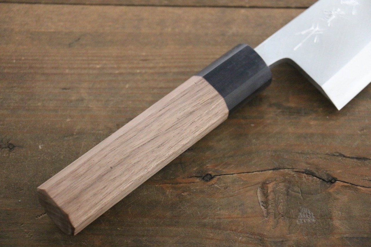 Shigeki Tanaka Silver Steel No.3 Deba 150mm Walnut Handle - Seisuke Knife