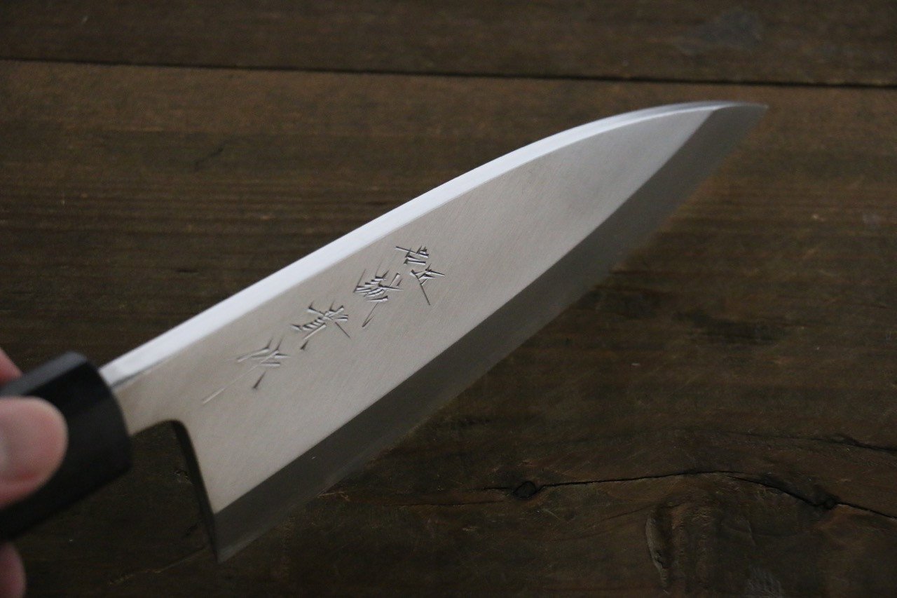 Shigeki Tanaka Silver Steel No.3 Deba 150mm Walnut Handle - Seisuke Knife