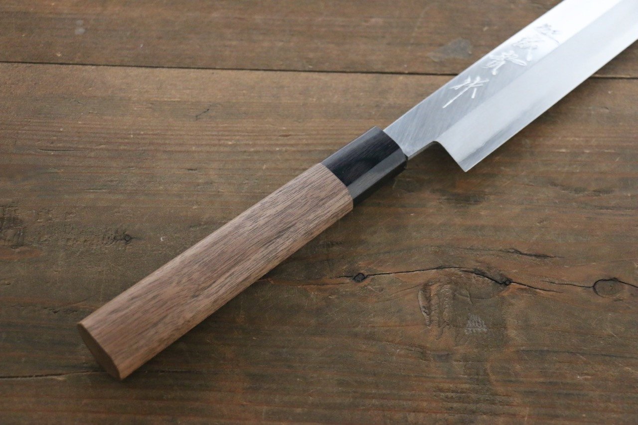 Shigeki Tanaka Silver Steel No.3 Yanagiba Japanese Chef Knife 300mm - Seisuke Knife