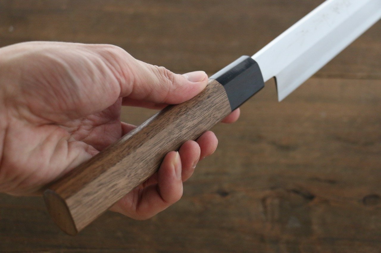 Shigeki Tanaka Silver Steel No.3 Yanagiba Japanese Chef Knife 300mm - Seisuke Knife