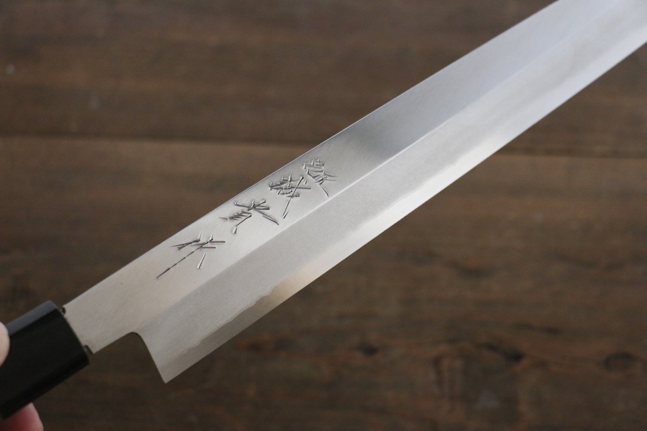 Shigeki Tanaka Silver Steel No.3 Yanagiba Japanese Chef Knife 300mm - Seisuke Knife