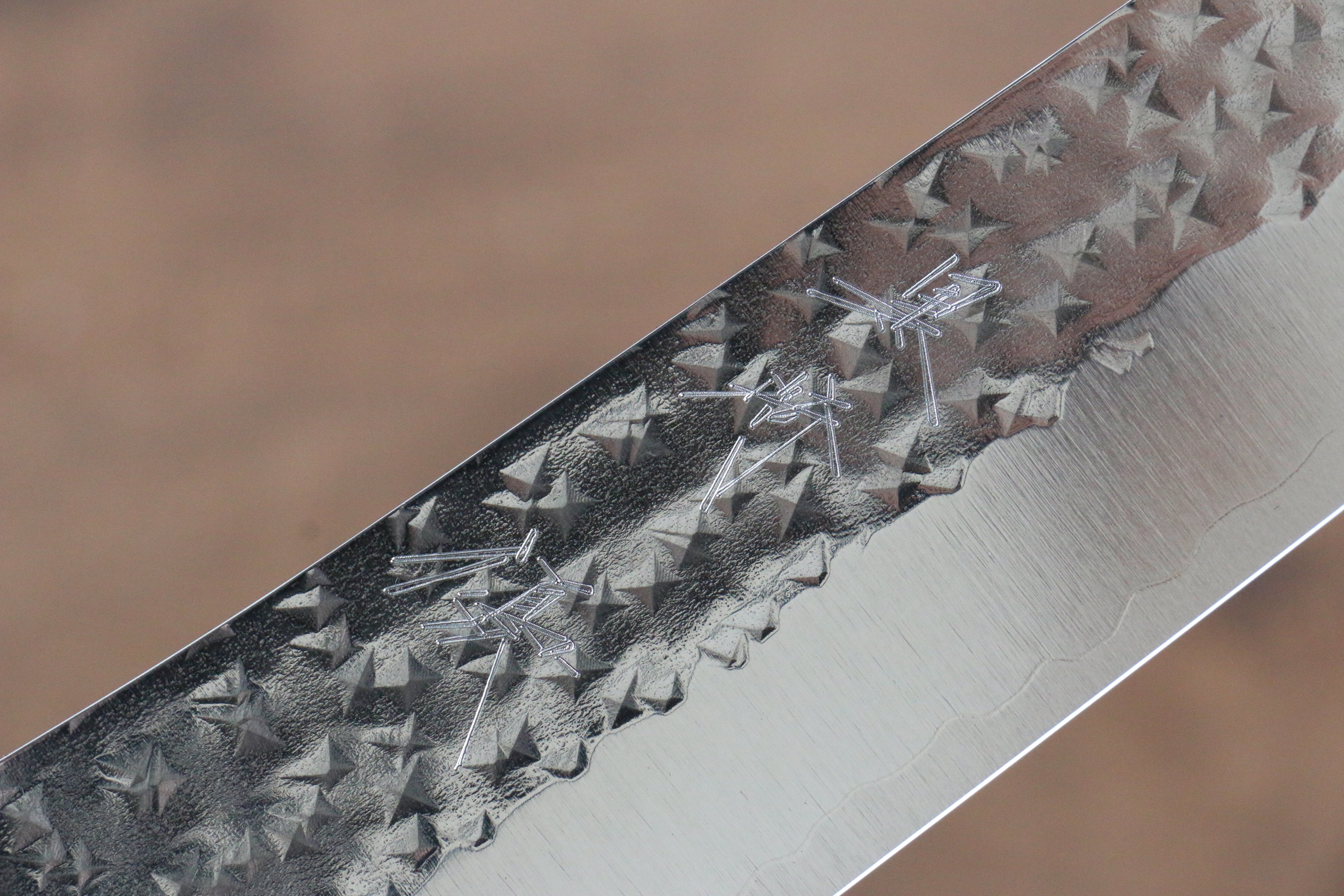 Yu Kurosaki Senko SG2 Hammered Sujihiki 240mm Turquoise Handle - Seisuke Knife