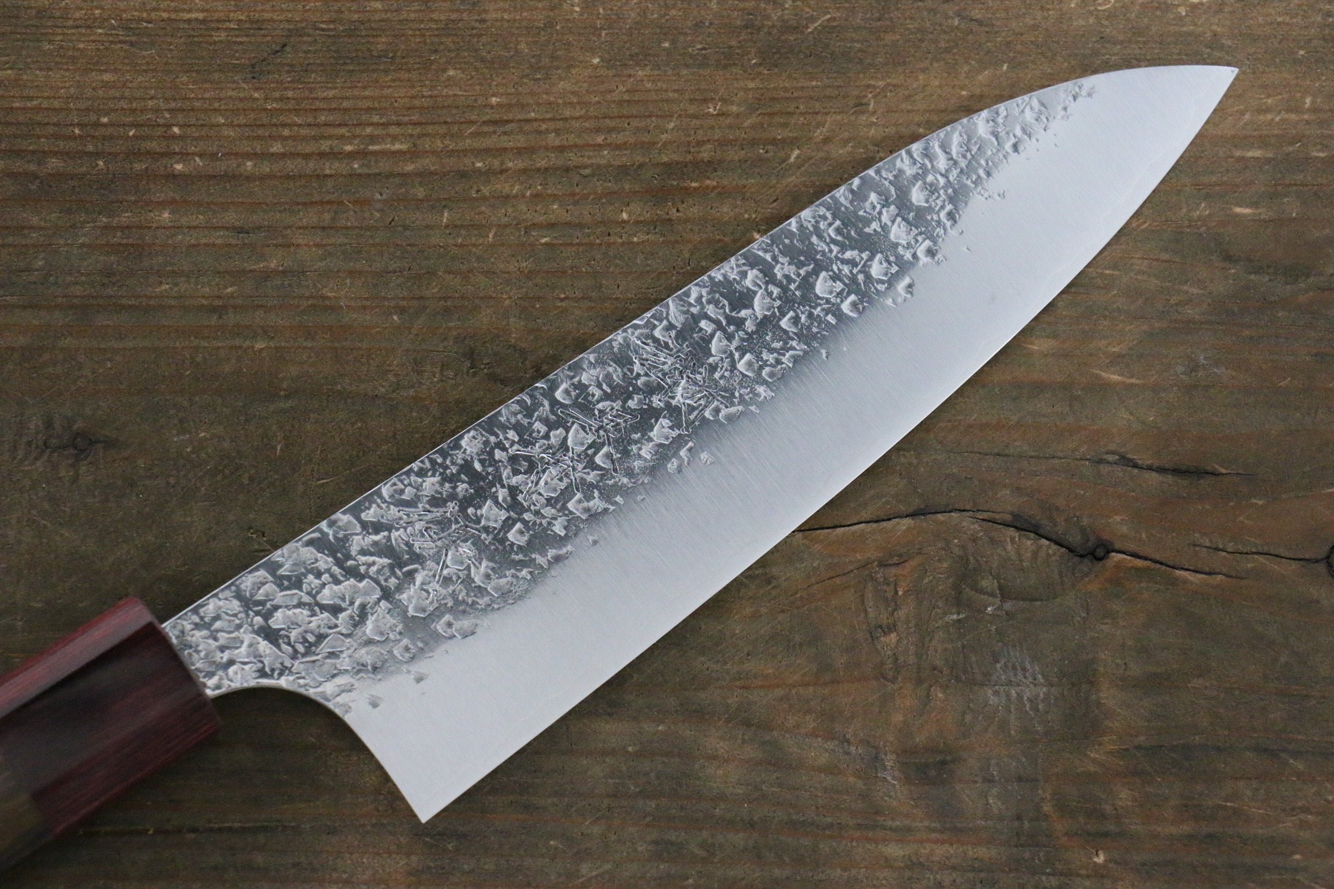 Yu Kurosaki Shizuku SG2 Hammered Gyuto 180mm - Seisuke Knife