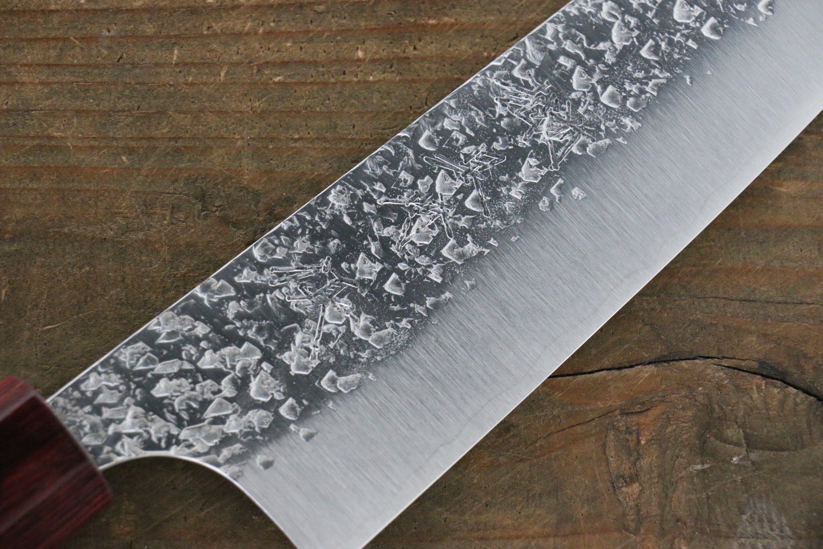 Yu Kurosaki Shizuku SG2 Hammered Gyuto 180mm - Seisuke Knife