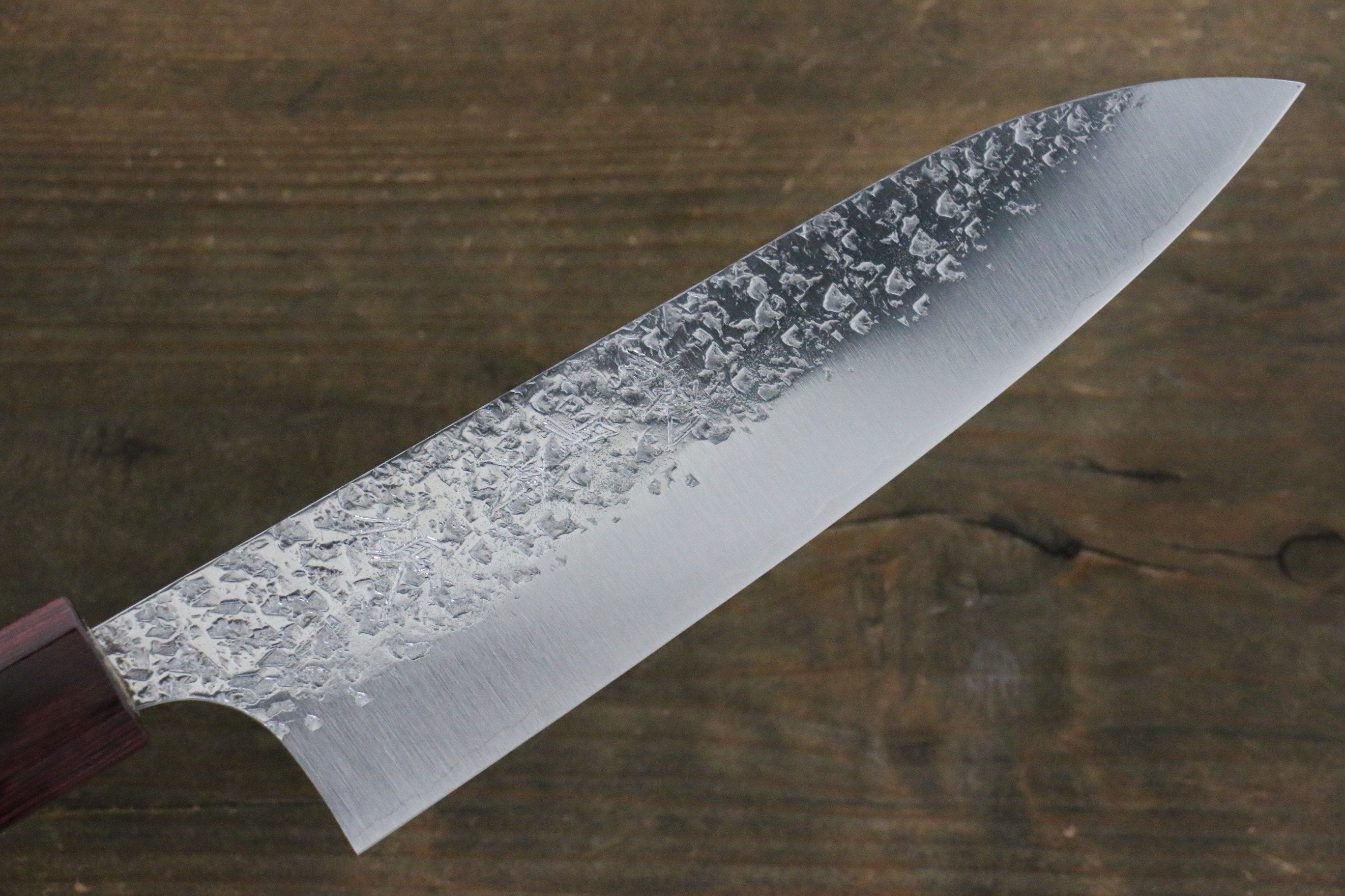 Yu Kurosaki Shizuku SG2 Hammered Gyuto 180mm - Seisuke Knife