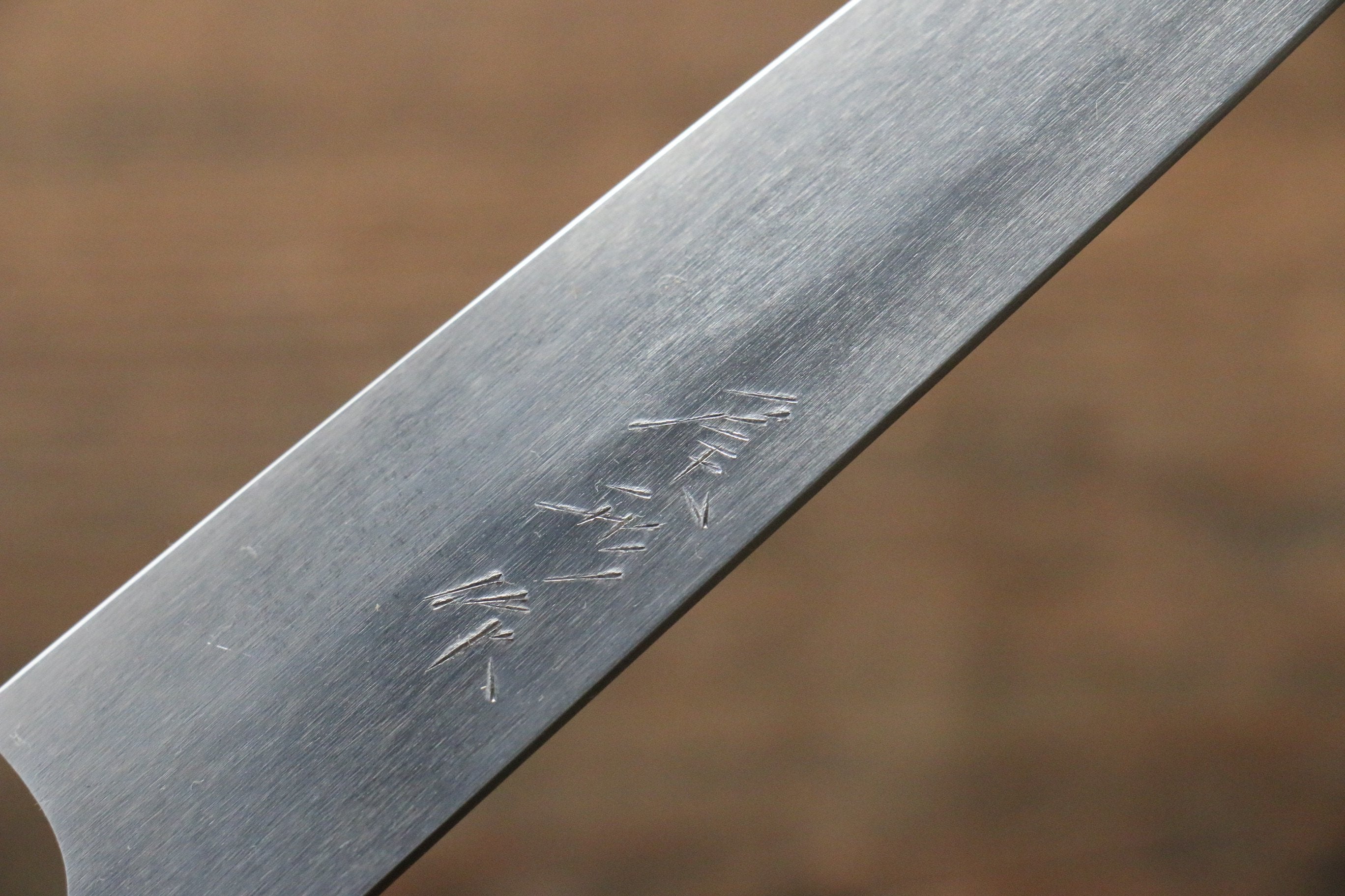 Shungo Ogata Silver Steel No.3 Damascus Petty-Utility 150mm Shitan Handle - Seisuke Knife