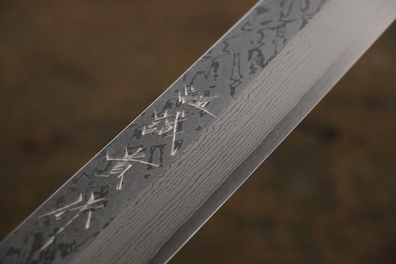 Shigeki Tanaka Blue Steel No.2 Sakimaru Takohiki Japanese Chef Knife 330mm - Seisuke Knife