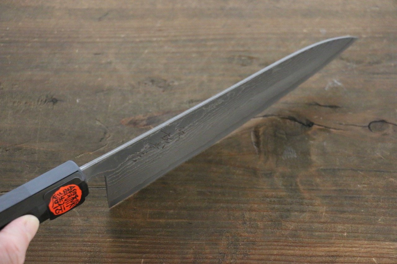 Shigeki Tanaka SG2 Black Damascus Gyuto Japanese Chef Knife 180mm - Seisuke Knife