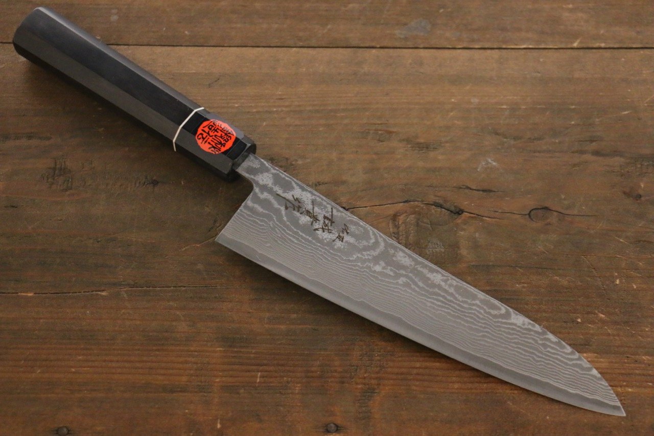 Shigeki Tanaka SG2 Damascus Japanese Gyuto Knife 210mm - Seisuke Knife