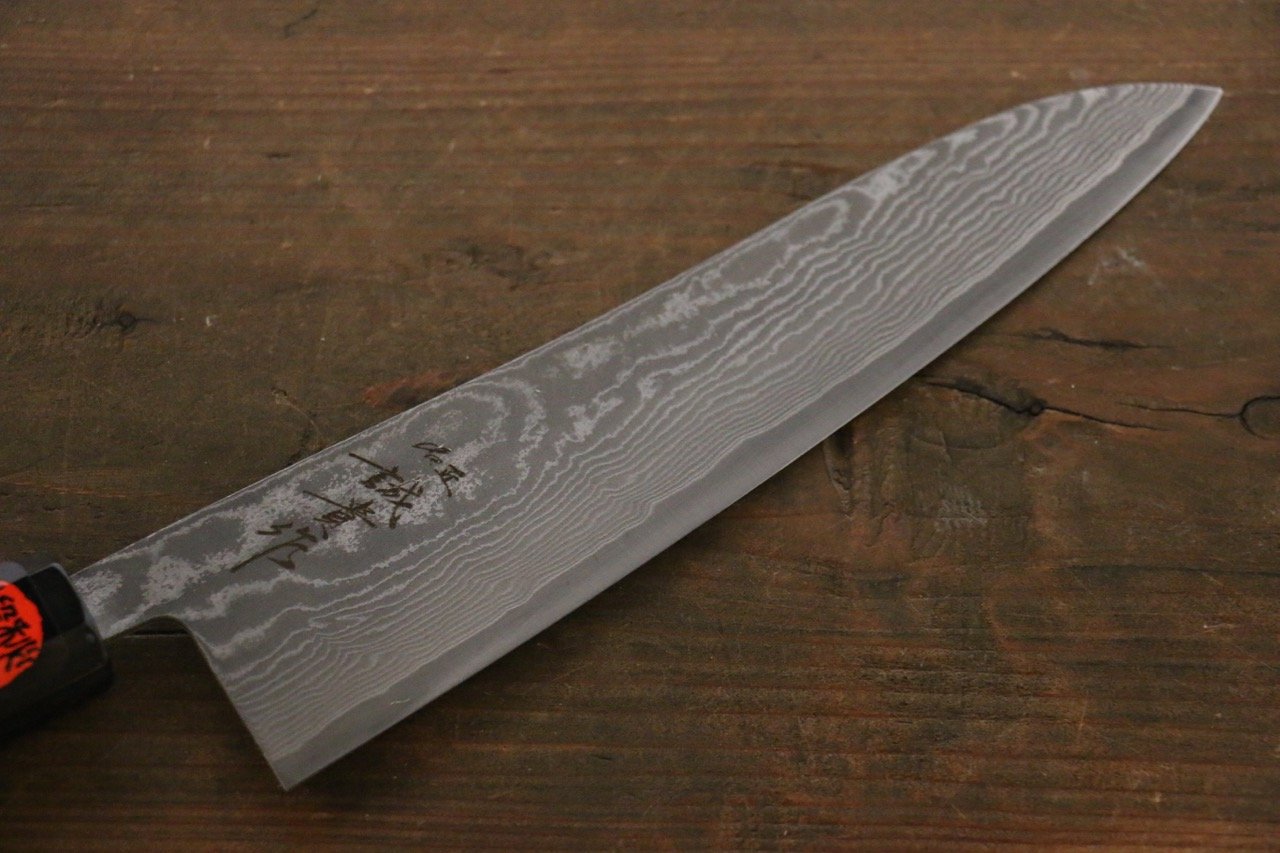 Shigeki Tanaka SG2 Damascus Japanese Gyuto Knife 210mm - Seisuke Knife