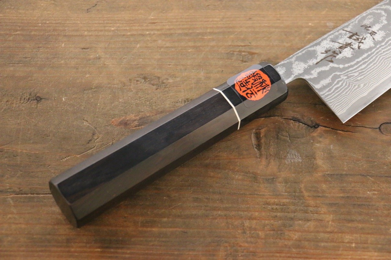 Shigeki Tanaka SG2 Damascus Japanese Gyuto Knife 210mm - Seisuke Knife