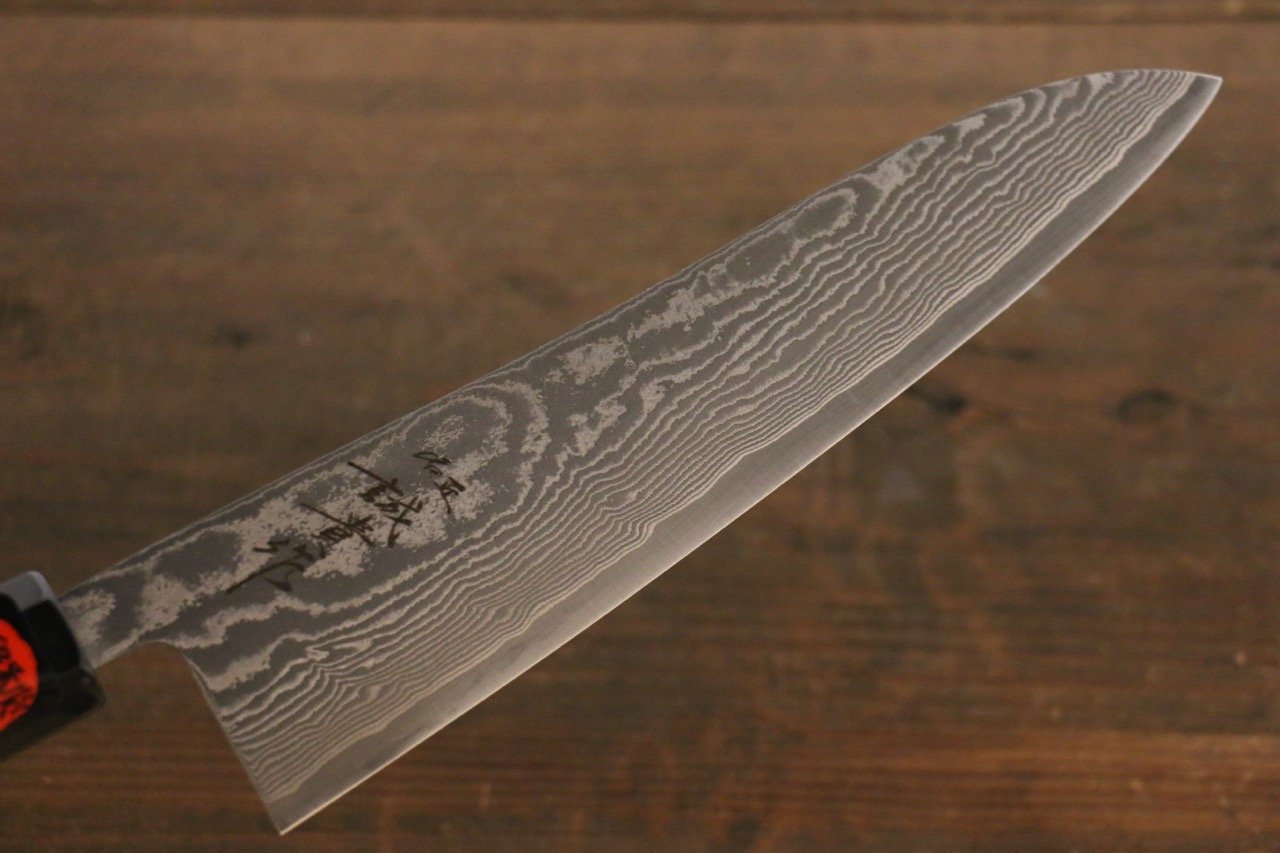 Shigeki Tanaka SG2 Damascus Japanese Gyuto Knife 210mm - Seisuke Knife