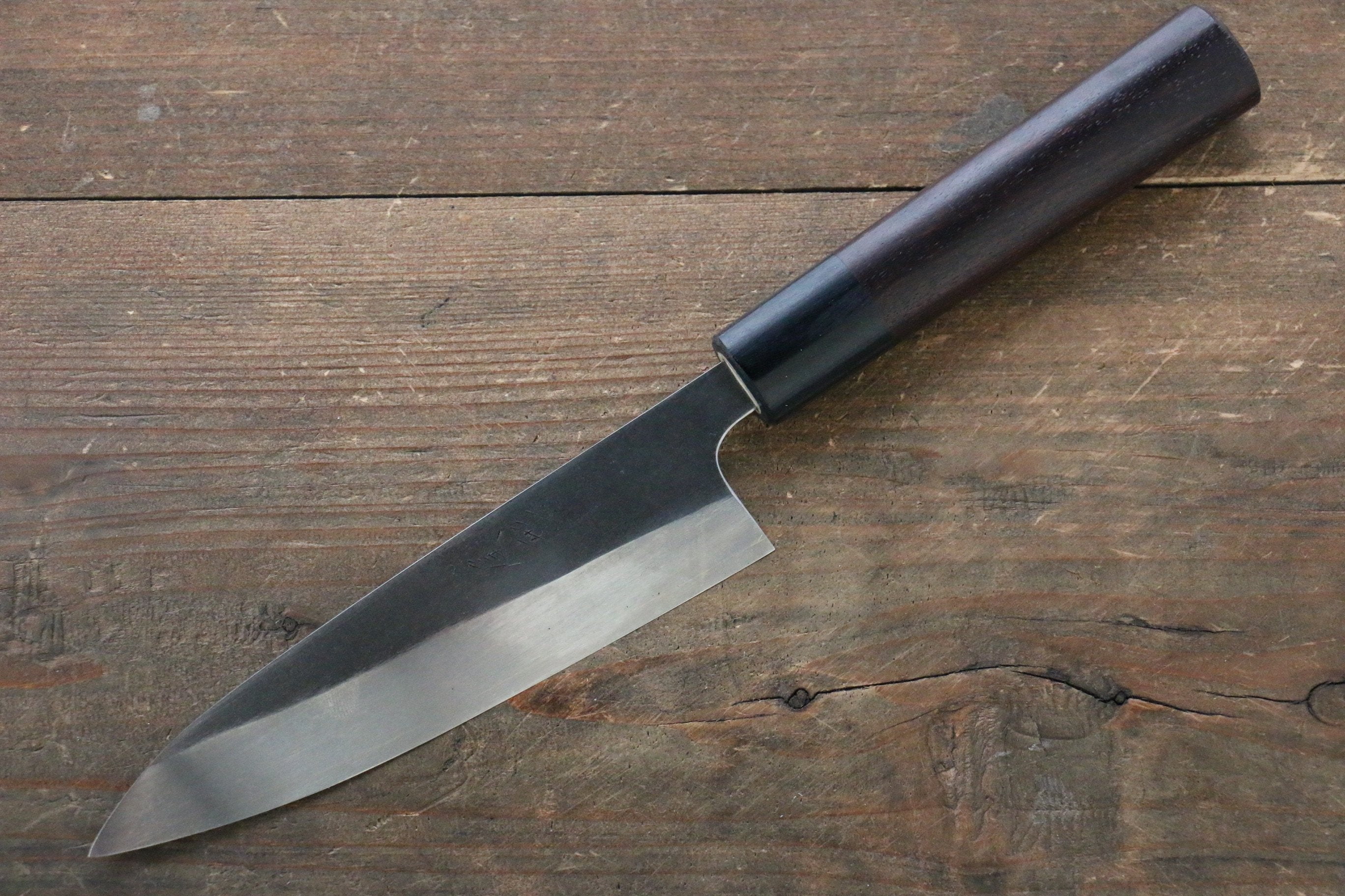 Shungo Ogata SG2 Kurouchi Petty-Utility 140mm Shitan Handle - Seisuke Knife