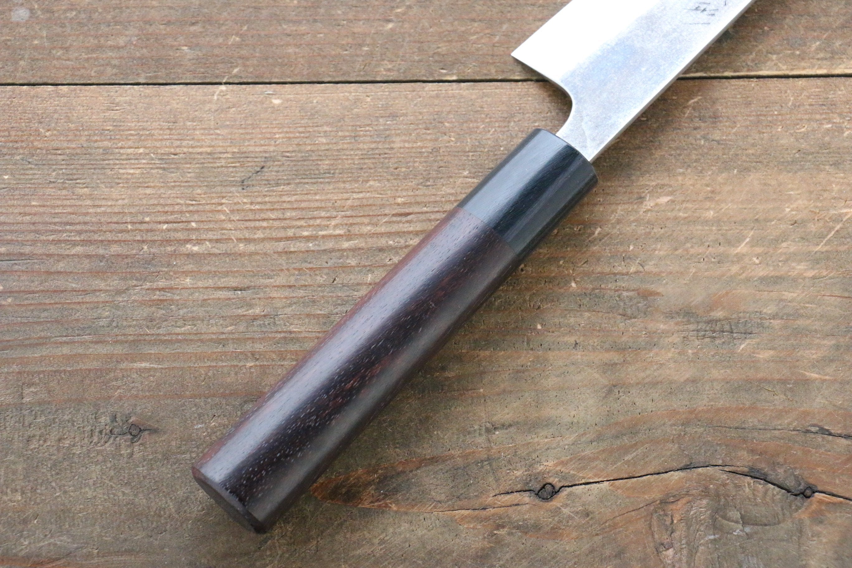 Shungo Ogata SG2 Kurouchi Petty-Utility 140mm Shitan Handle - Seisuke Knife