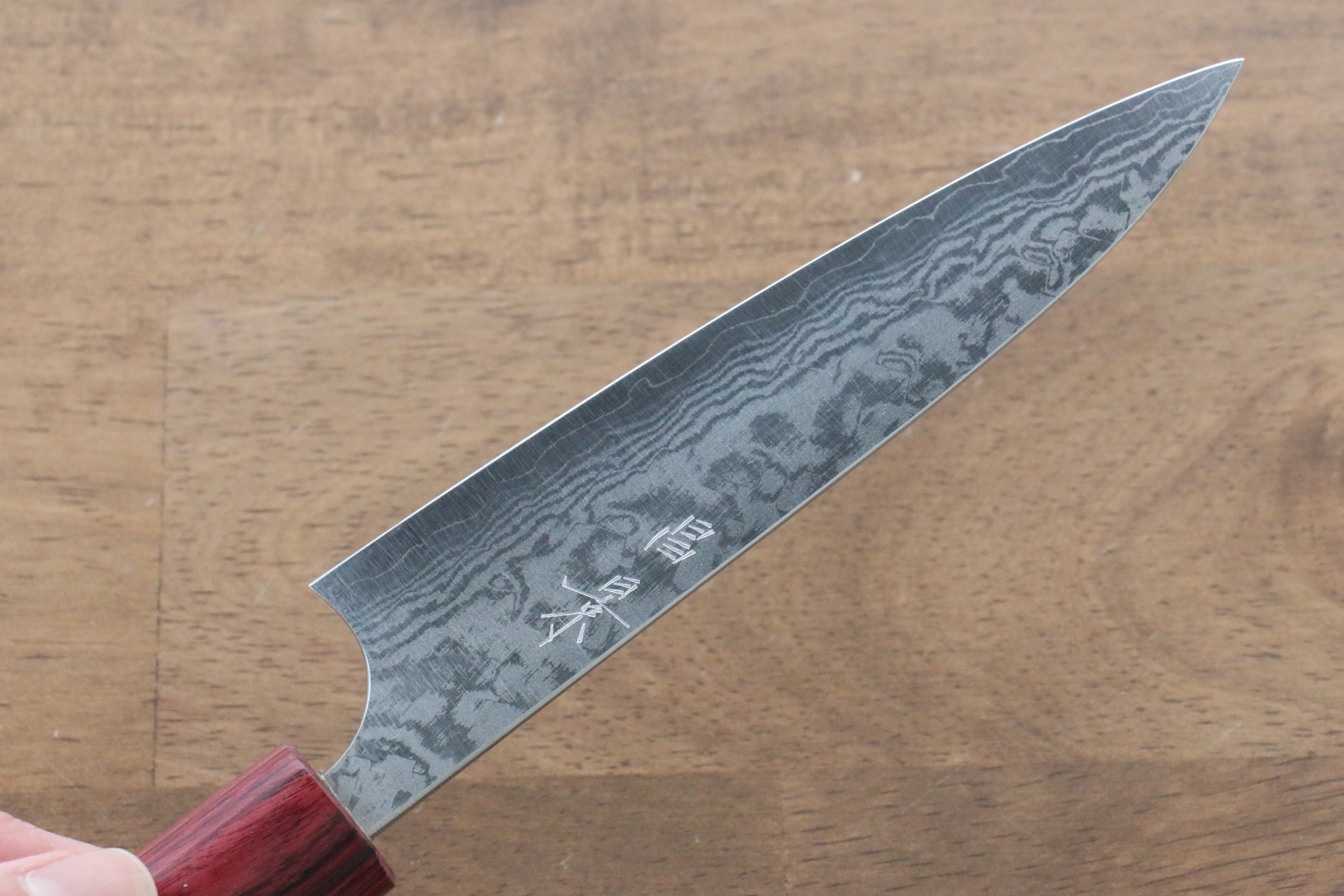 Masakage Kiri VG10 Damascus Petty-Utility 120mm Magnolia Handle - Seisuke Knife