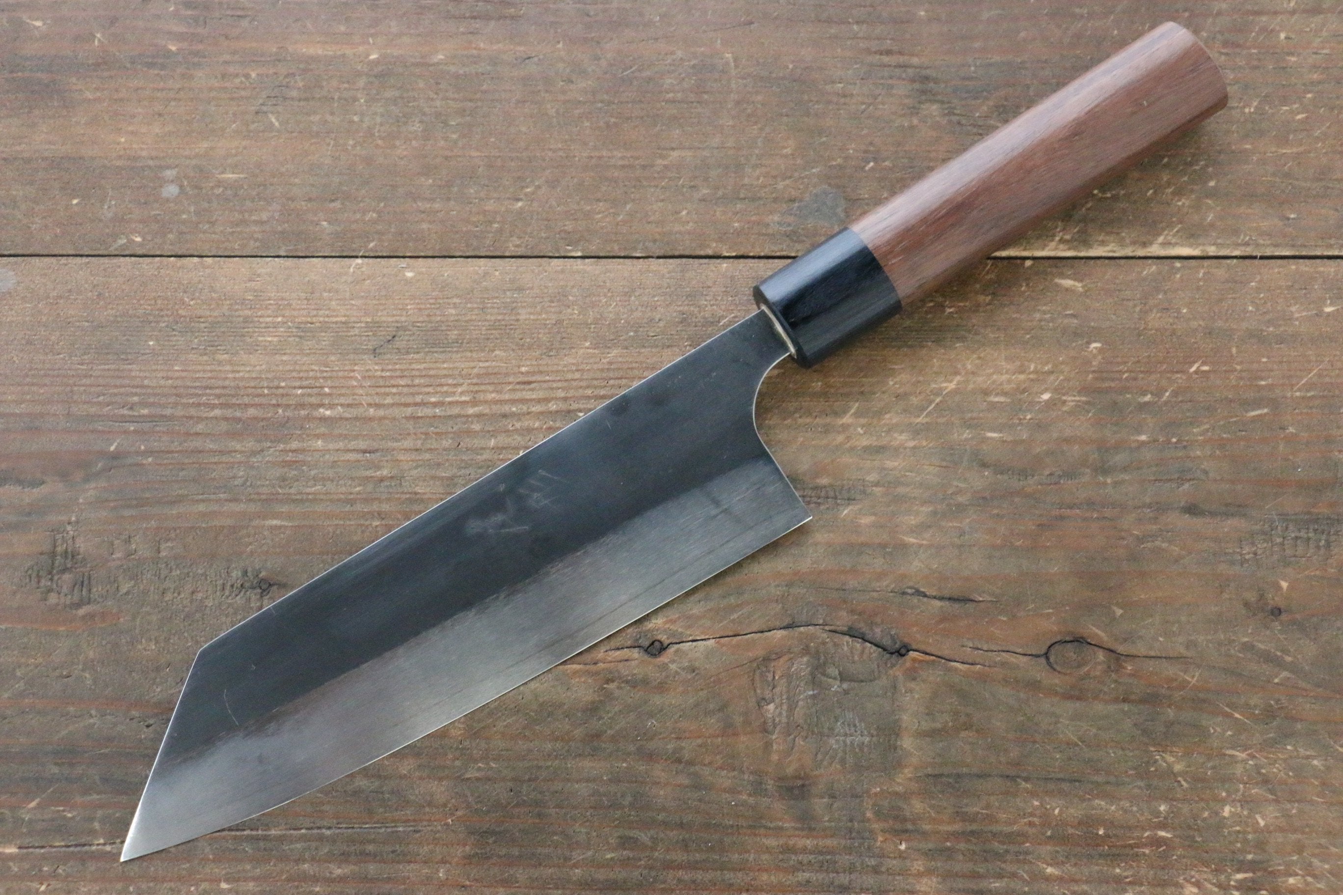 Shungo Ogata SG2 Kurouchi Black Finished Bunka 180mm Shitan Handle - Seisuke Knife