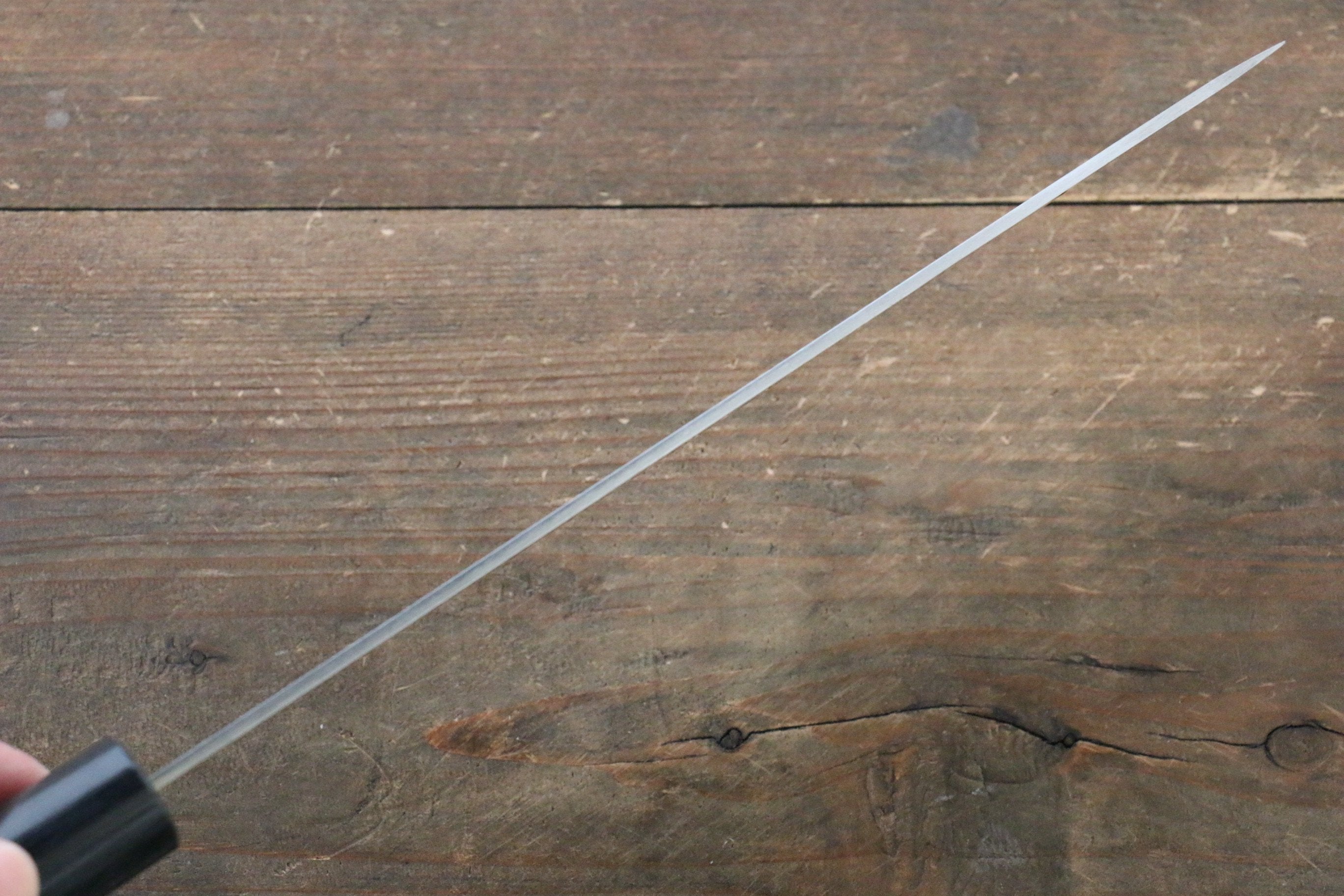 Shungo Ogata SG2 Kurouchi Black Finished Gyuto 210mm Shitan Handle - Seisuke Knife