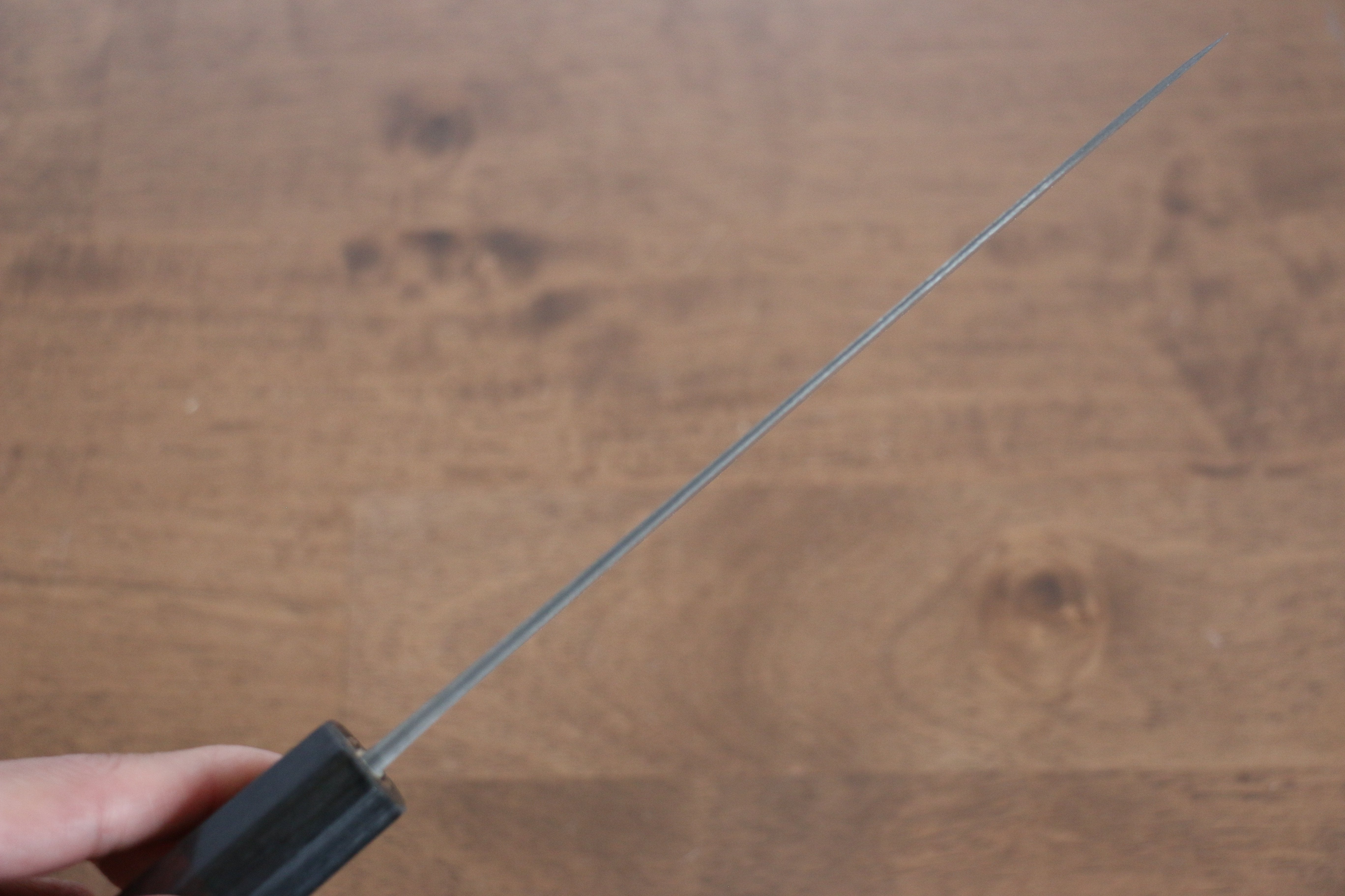 Masakage Kumo VG10 Damascus Santoku 165mm Shitan Handle - Seisuke Knife