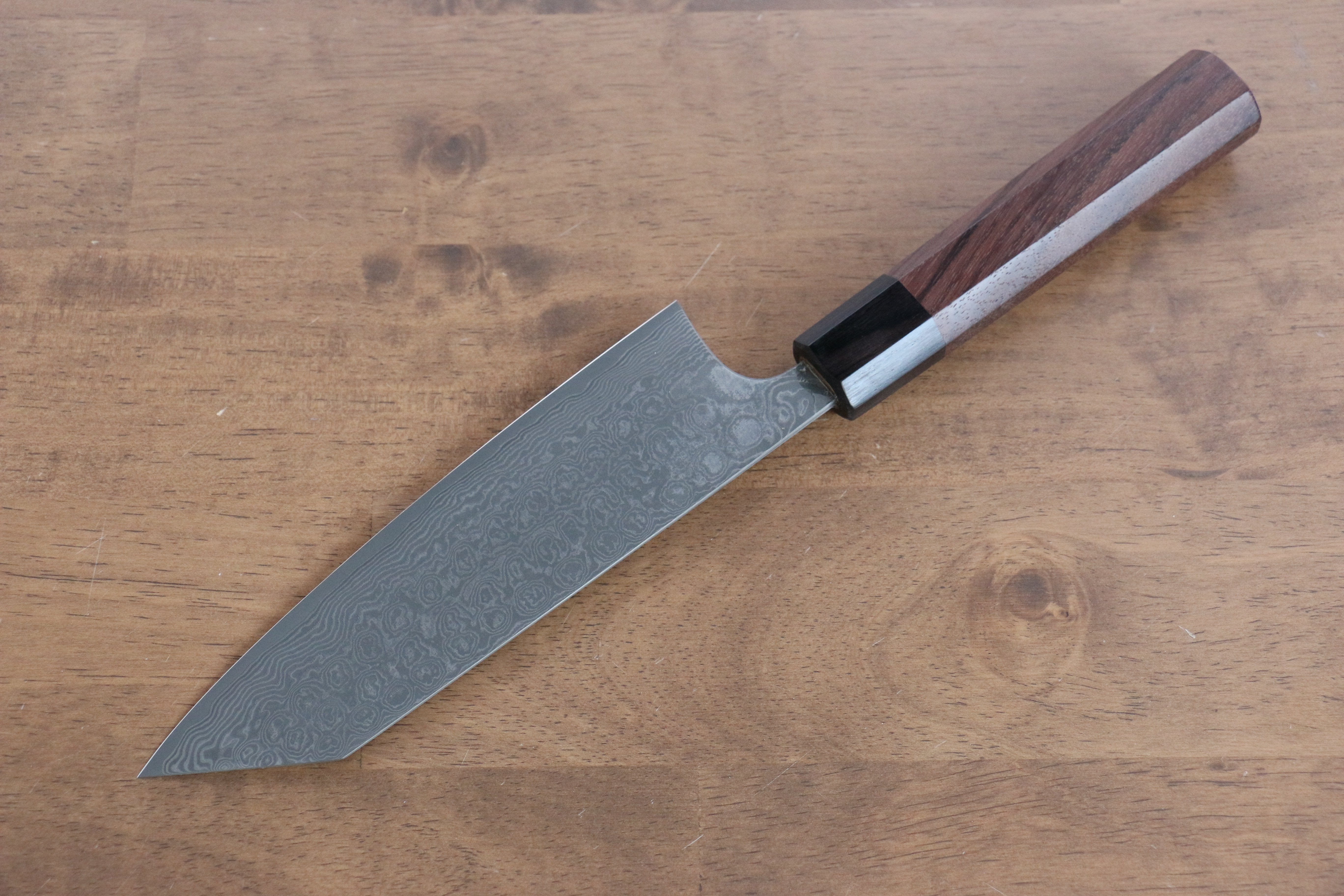Masakage Kumo VG10 Damascus Bunka 170mm Shitan Handle - Seisuke Knife