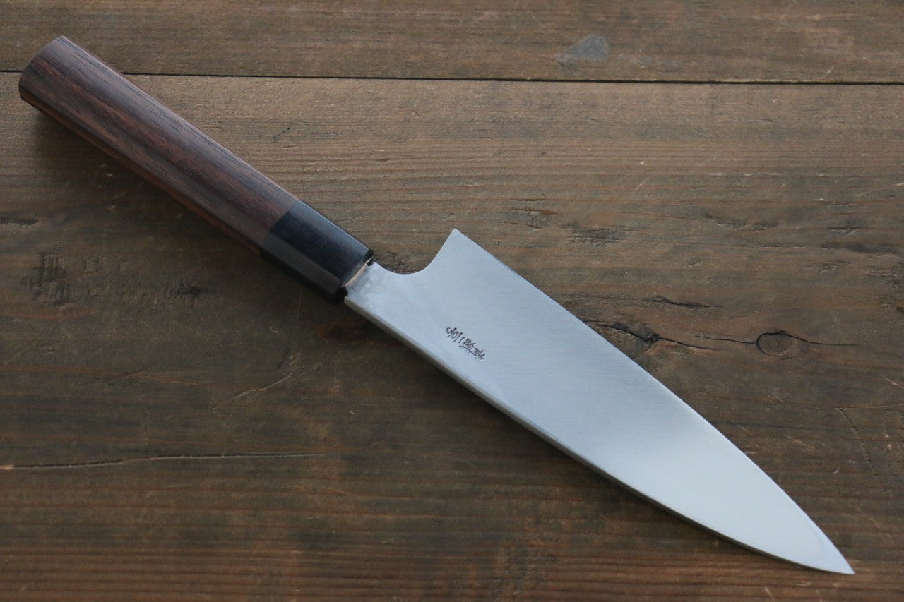 Hideo Kitaoka Blue Steel No.2 Damascus Funayuki Japanese Chef Knife 170mm - Seisuke Knife